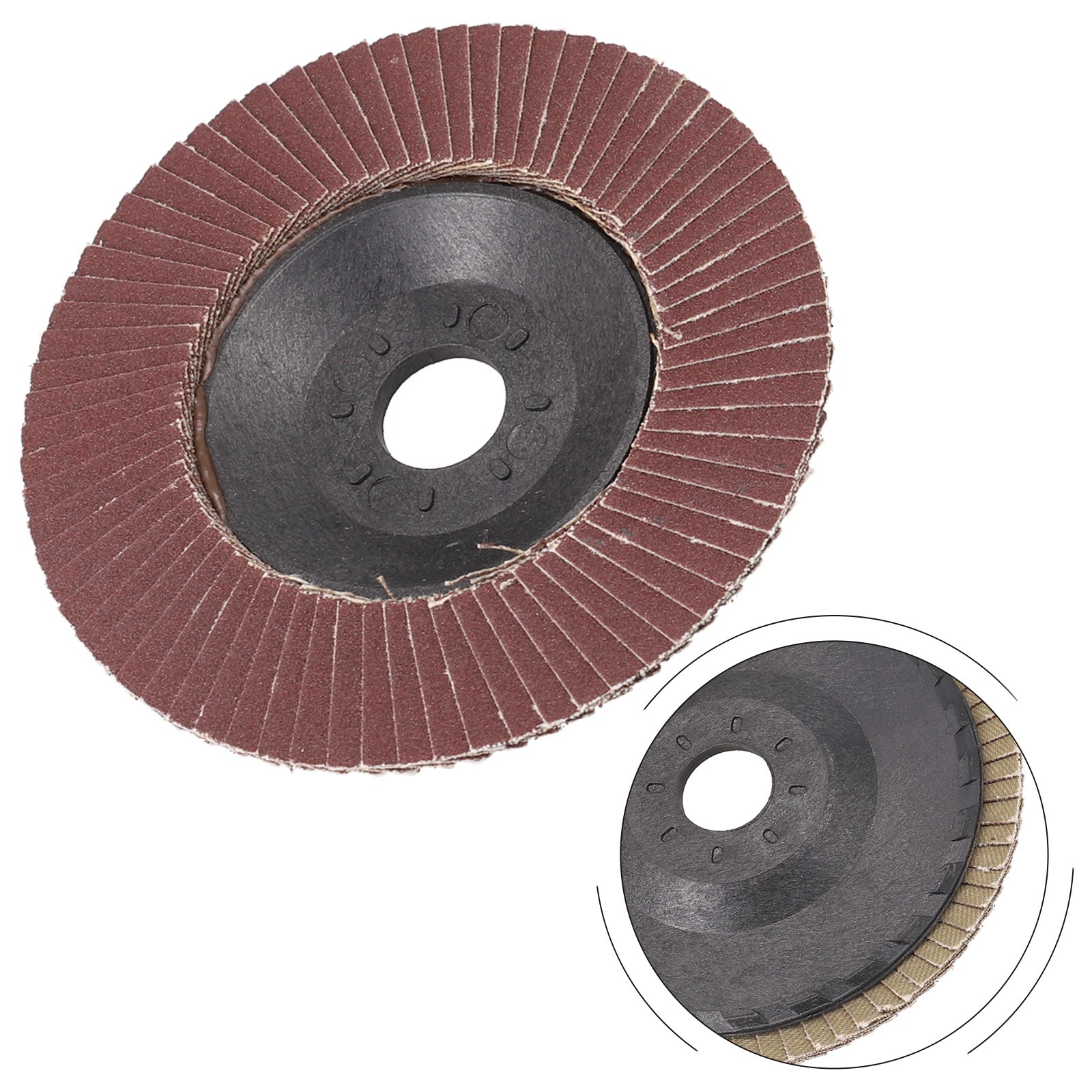 Effective Louver Blade Red Sand Grinding Polishing Discs for Angle Grinders - Picture 39 of 47