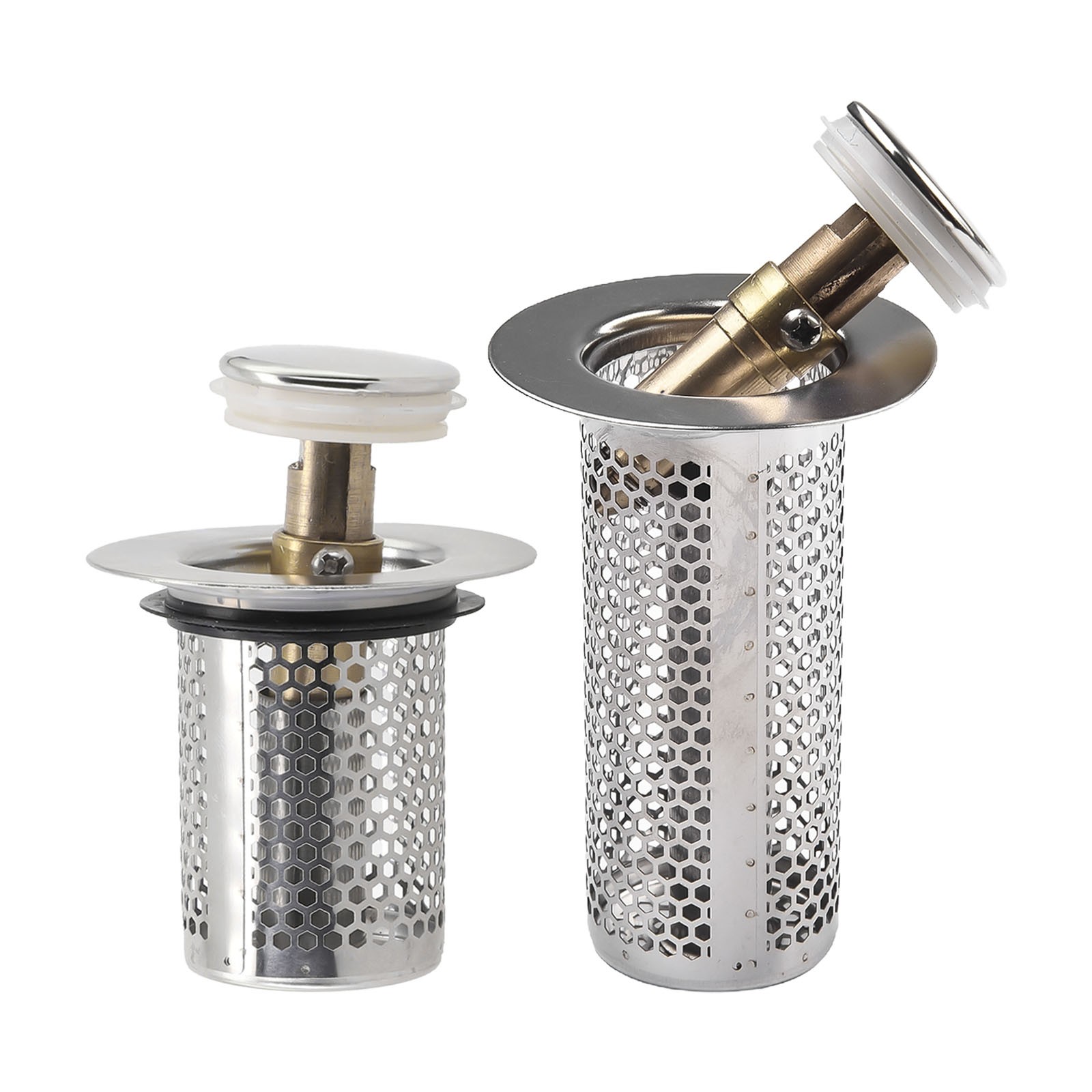 Filtro di scarico pavimento in acciaio inox premium per cucina, vasca e acqua lavandino - Foto 43 di 48