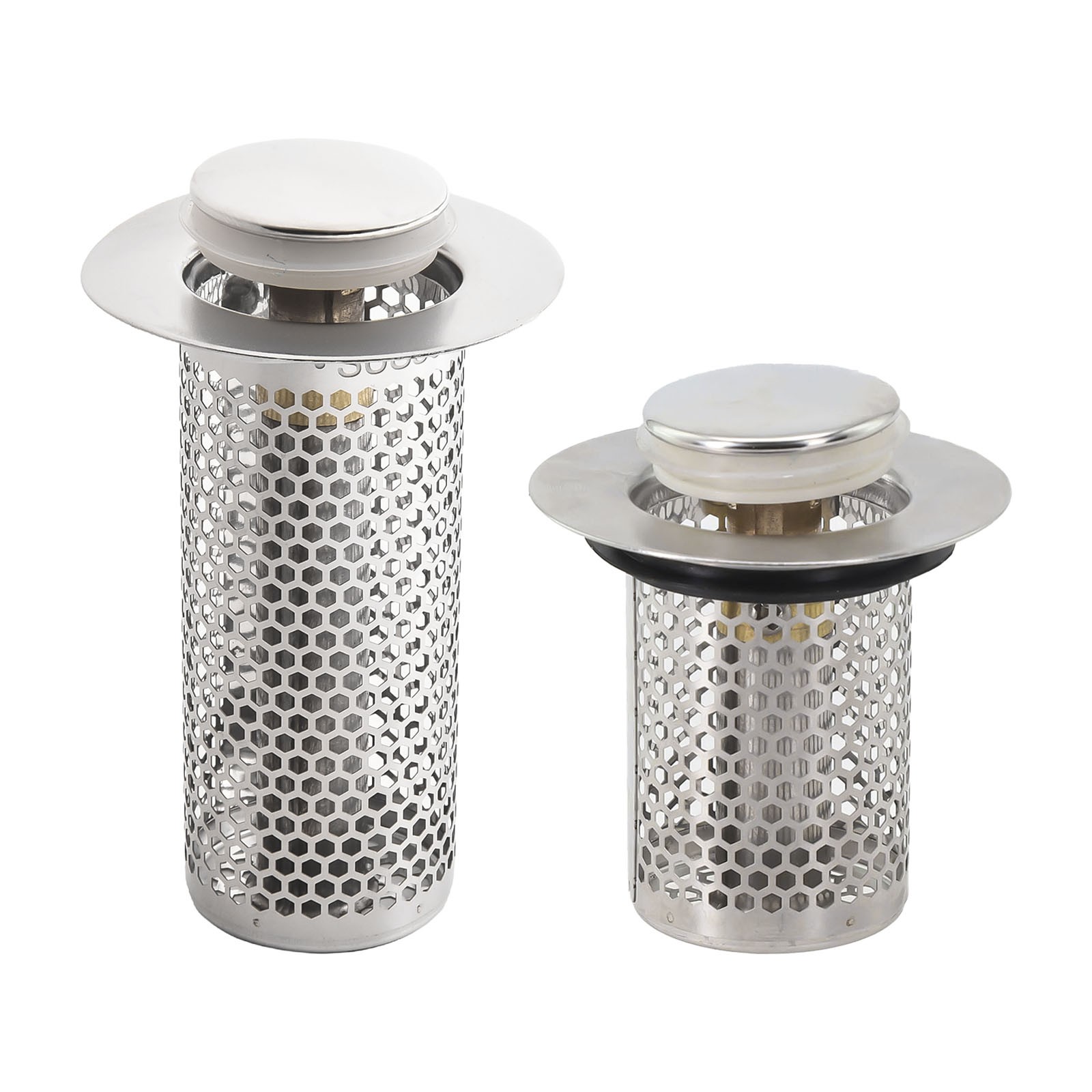 Filtro di scarico pavimento in acciaio inox premium per cucina, vasca e acqua lavandino - Foto 42 di 48