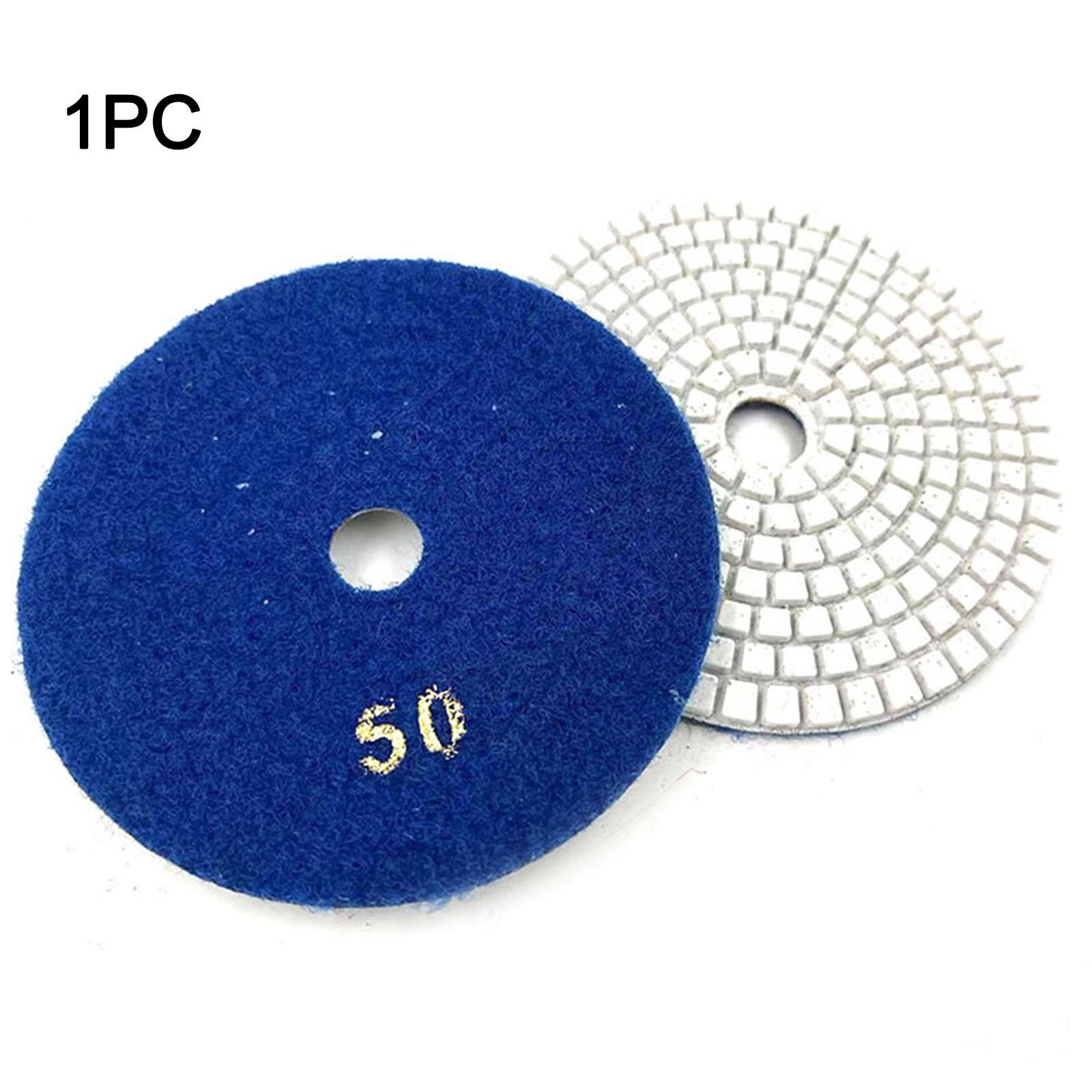 Stone Sanding Polishing Pad 50/150/300/500/1000/2000 Grits Concrete Granite - Picture 15 of 46