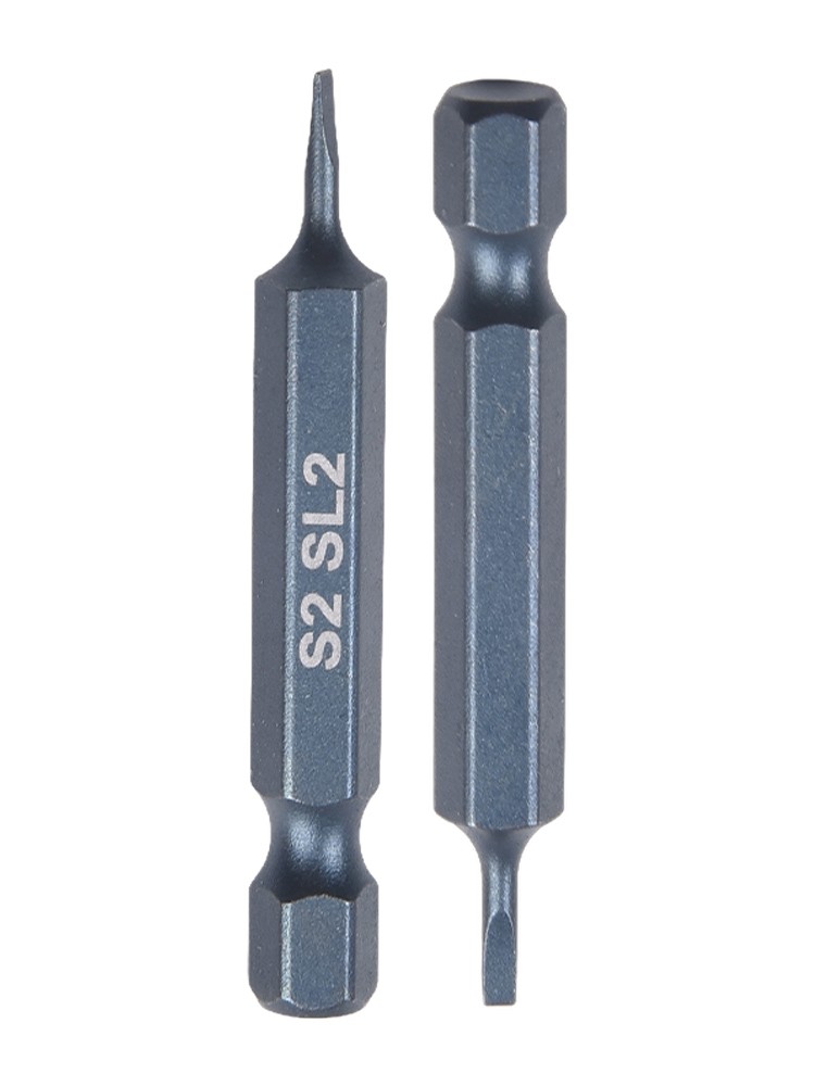 Budget Friendly Slotted Screwdriver Bit Blue 50mm Length Alloy Steel 5 0mm - Picture 32 of 49