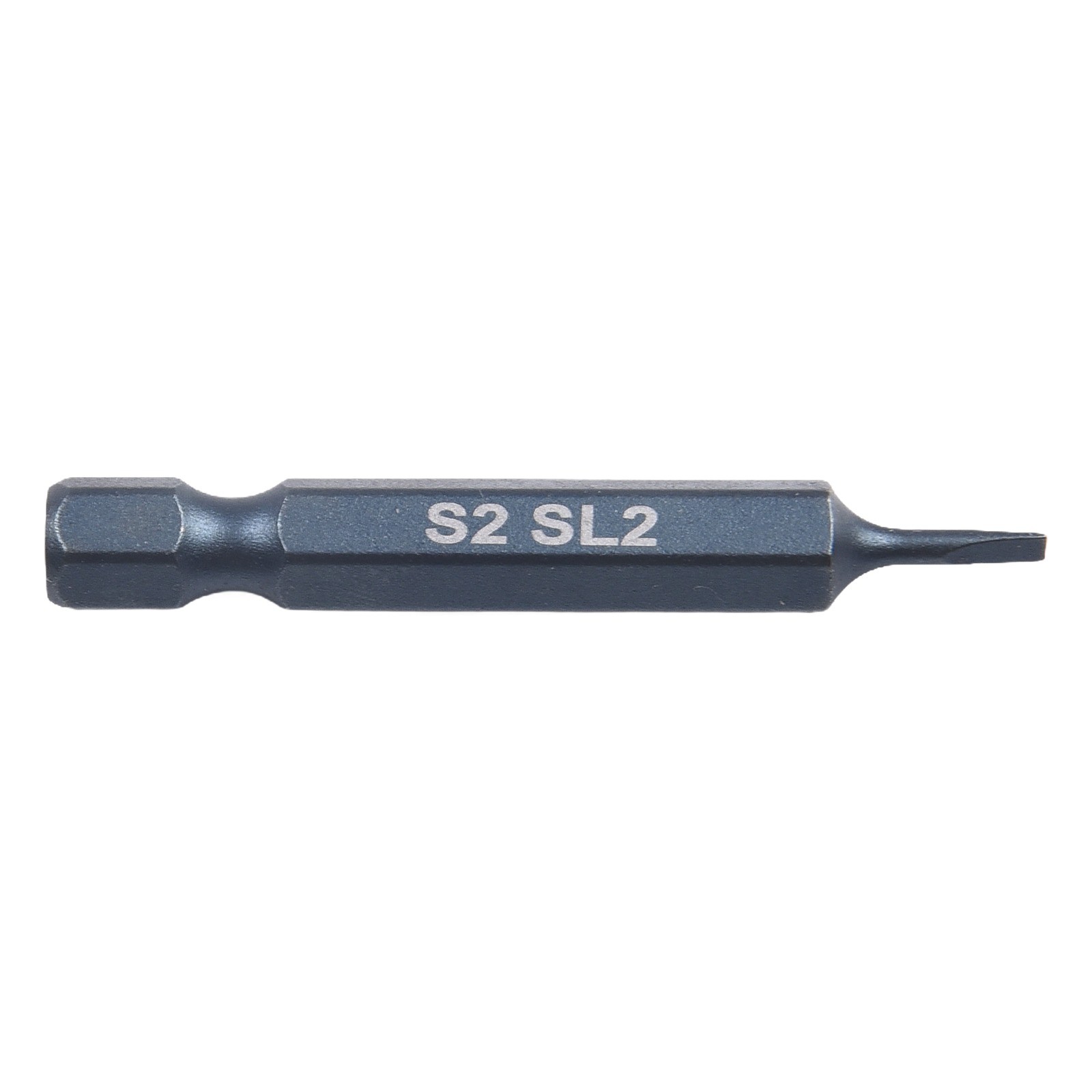 Reliable Magnetic Slotted Screwdriver Bit Blue 50mm Length Alloy Steel 2 0mm - Picture 31 of 49