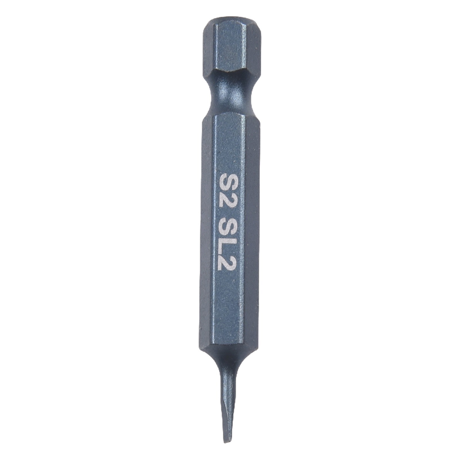 Reliable Magnetic Slotted Screwdriver Bit Blue 50mm Length Alloy Steel 2 0mm - Picture 32 of 49