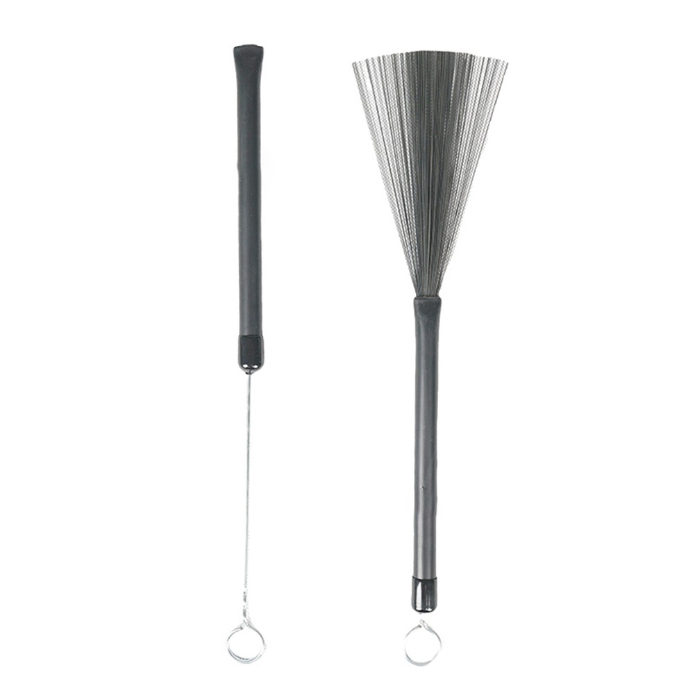 Retractable Steel Wire Brushes Suitable for Drummers and Beginners 36cm