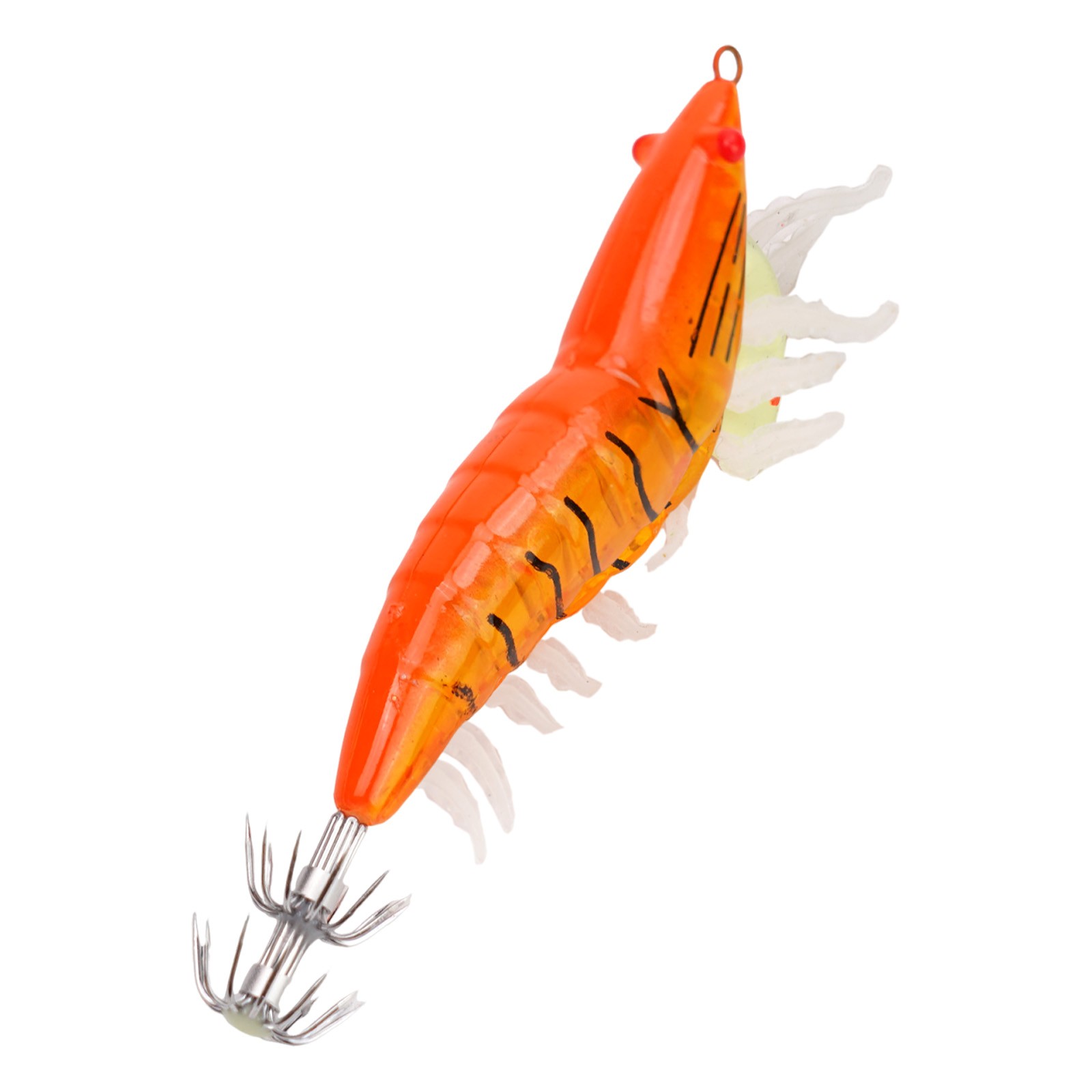 Appât de poisson calmar leurre crochet réaliste yeux 3D appâts en bois pêche - Imagen 79 de 82