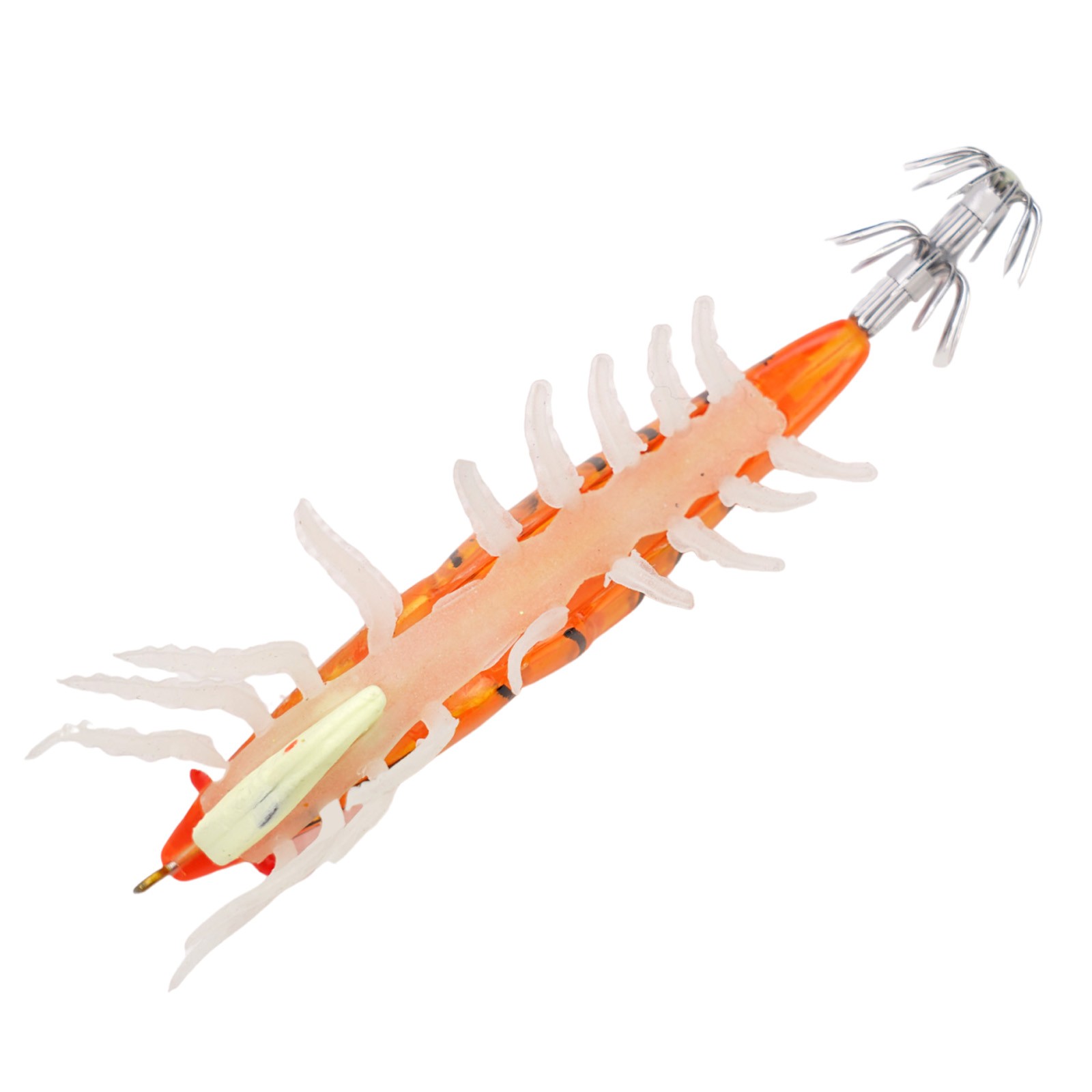 Appât de poisson calmar leurre crochet réaliste yeux 3D appâts en bois pêche - Imagen 77 de 82