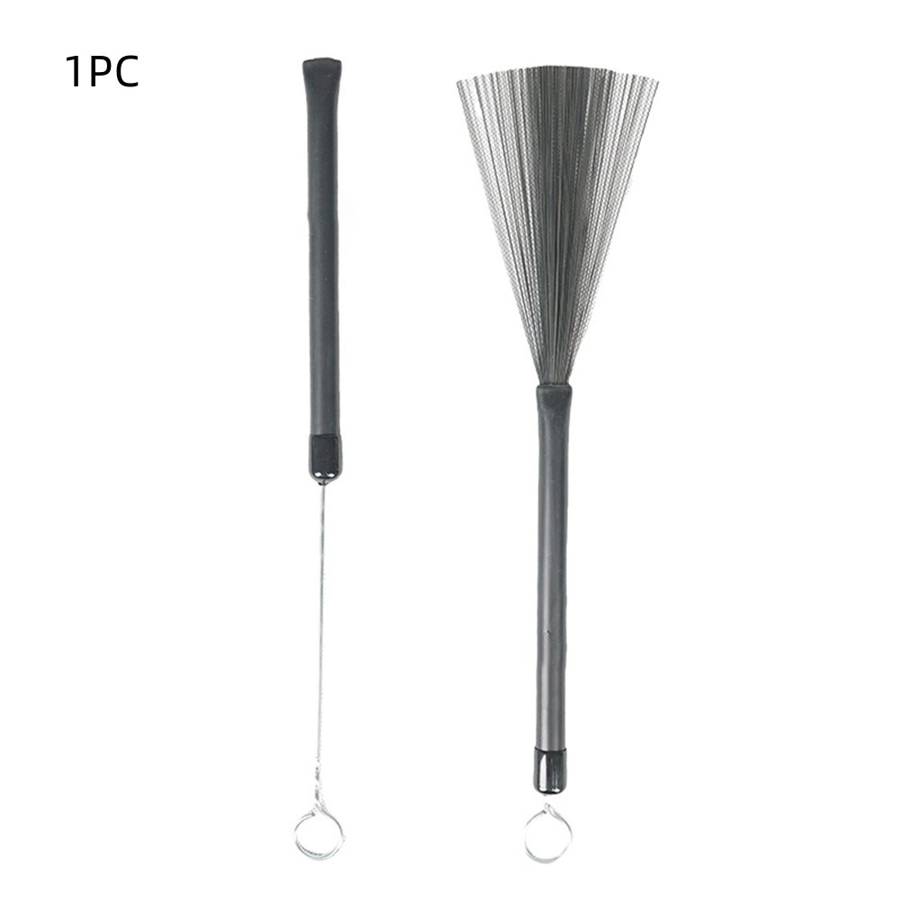 Retractable Steel Wire Brushes Suitable for Drummers and Beginners 36cm