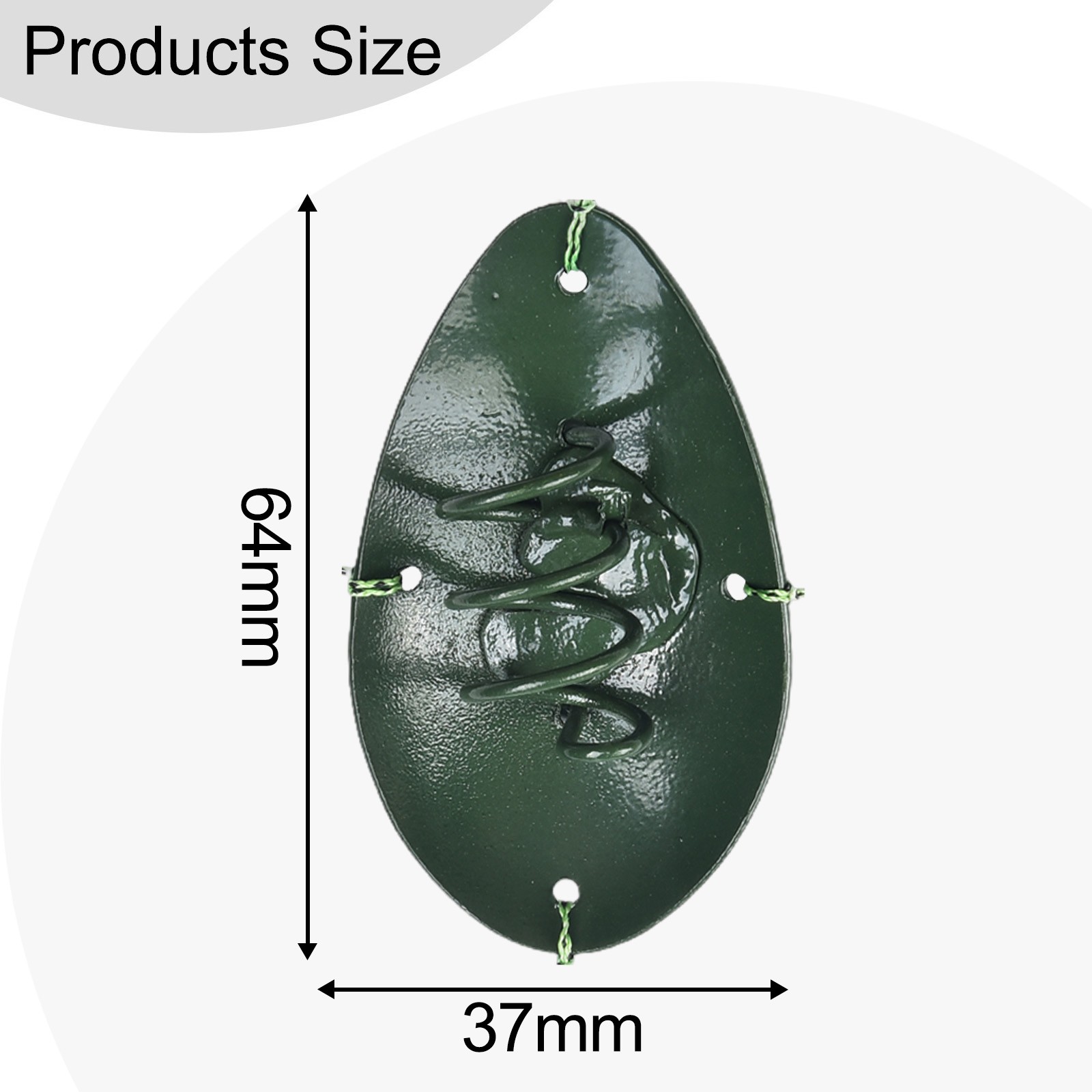 Efficient and Effective Sinking Lure Set with Bait Cage for Carp Fishing