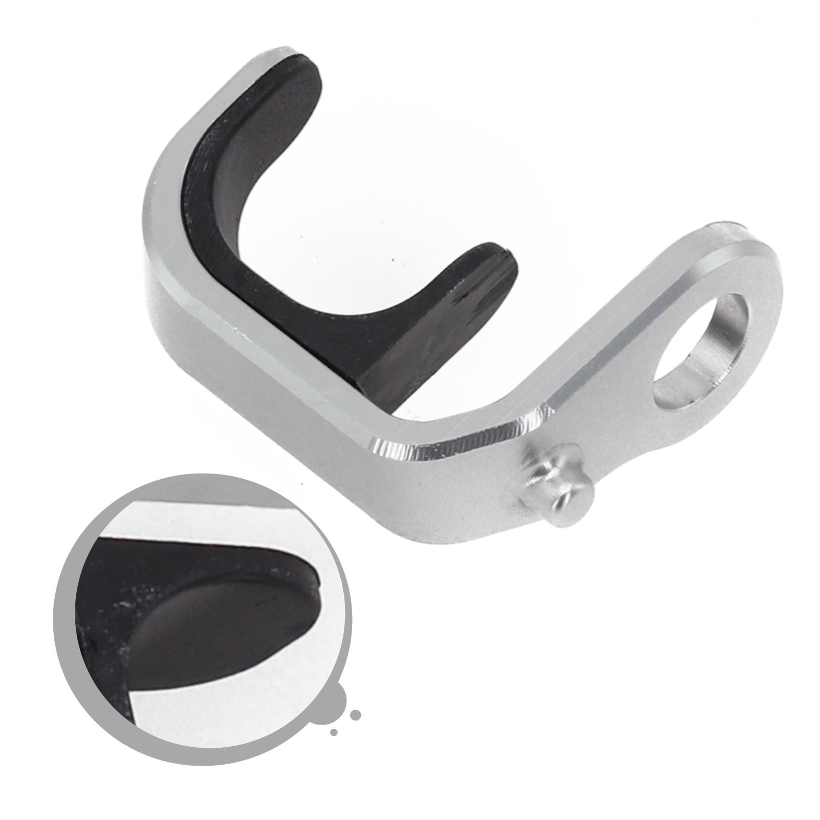 Gancho de horquilla frontal con hebilla tipo E resistente para bicicleta plegable Brompton diseño CNC - Imagen 37 de 40