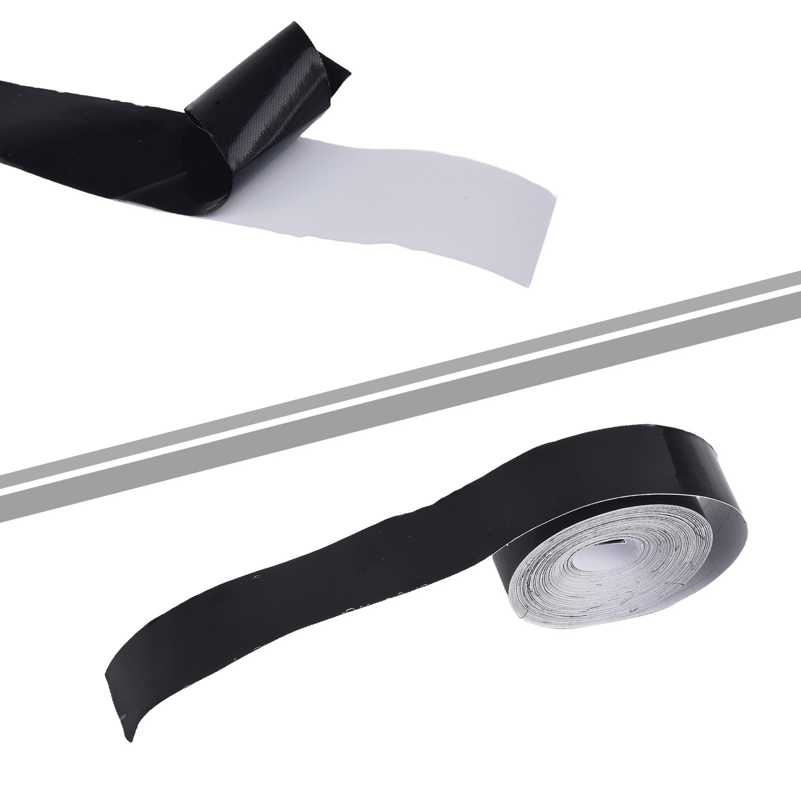Anpassbarer Glanz für schwarze Autofolie Vinylfolie Kit Verbessern Sie Ihre Fah - Photo 16/36