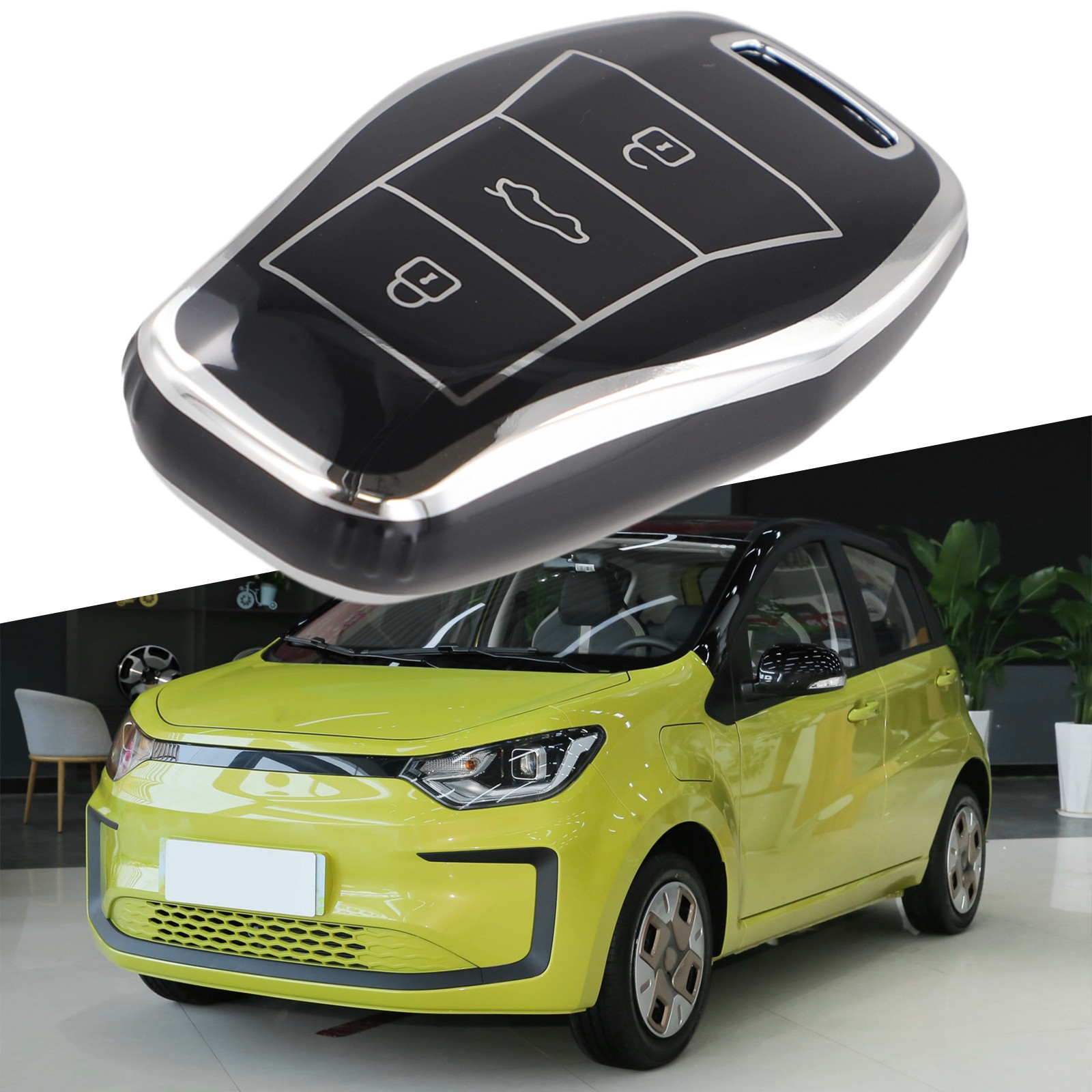 Dust Proof Car Remote Shell Compatible with For JAC Models like A5 Series