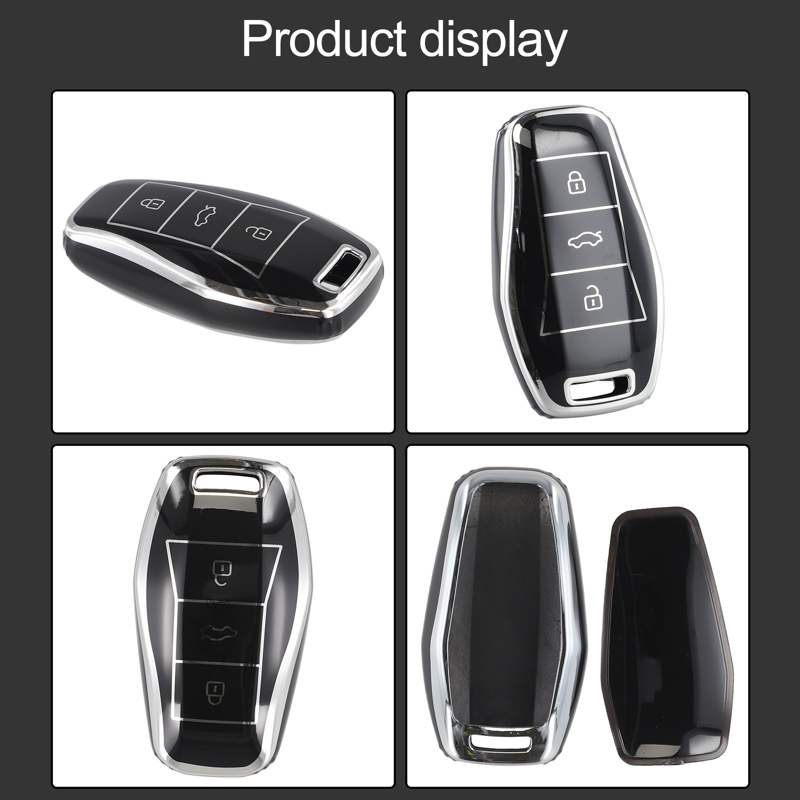 Dust Proof Car Remote Shell Compatible with For JAC Models like A5 Series