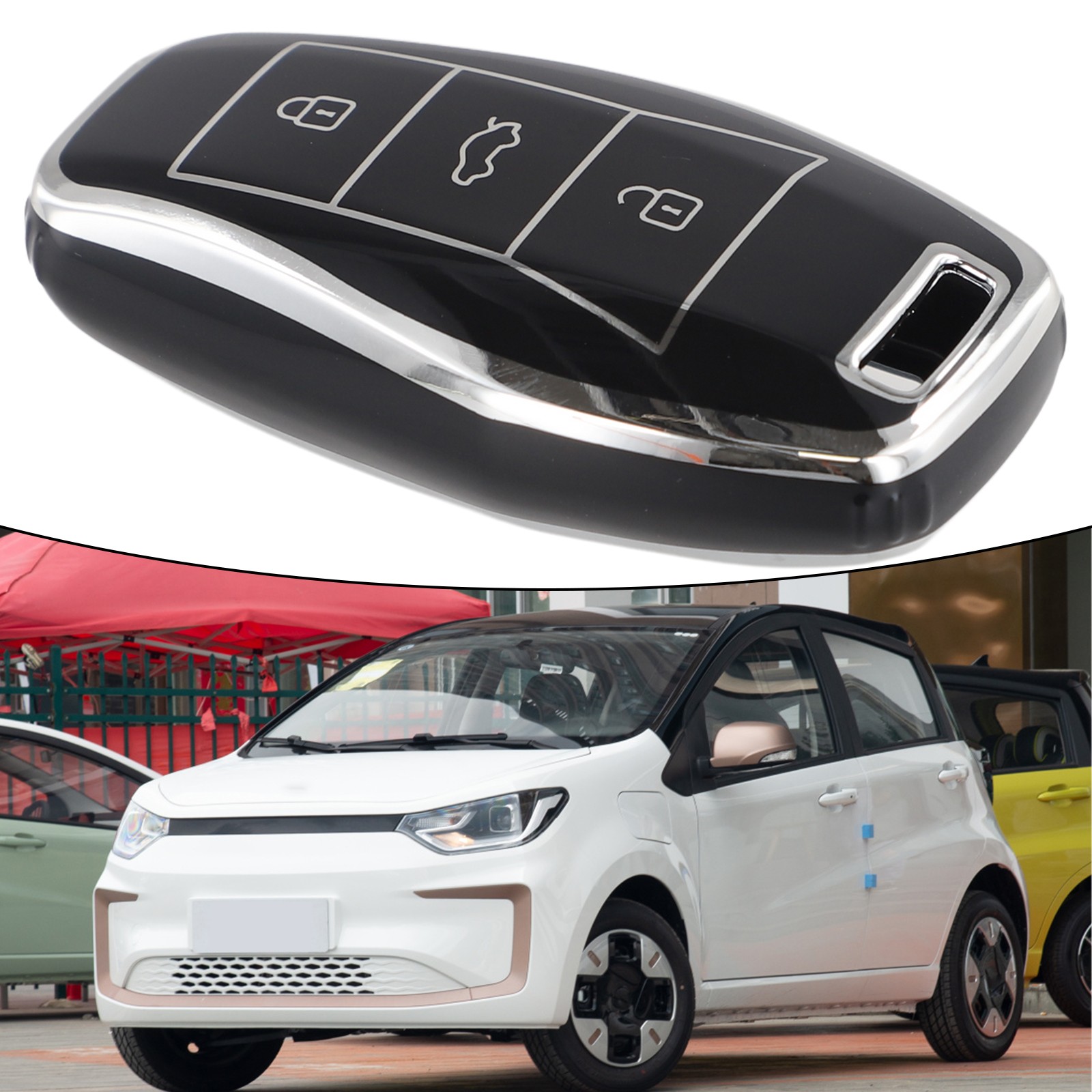 Dust Proof Car Remote Shell Compatible with For JAC Models like A5 Series