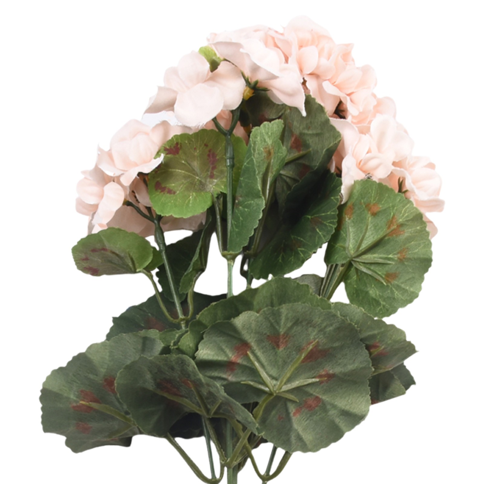 Lifelike Artificial Geranium Flowers Perfect Home Decor Accent in Red Pink - Picture 76 of 82