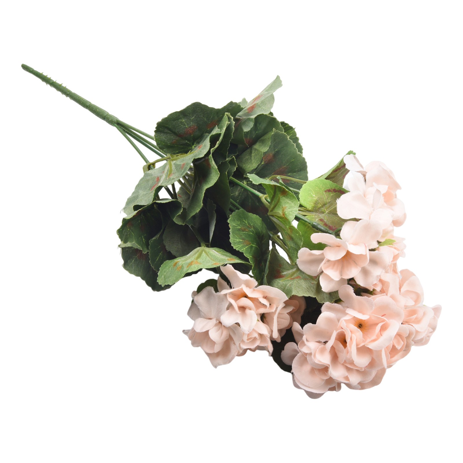 Lifelike Artificial Geranium Flowers Perfect Home Decor Accent in Red Pink - Picture 79 of 82