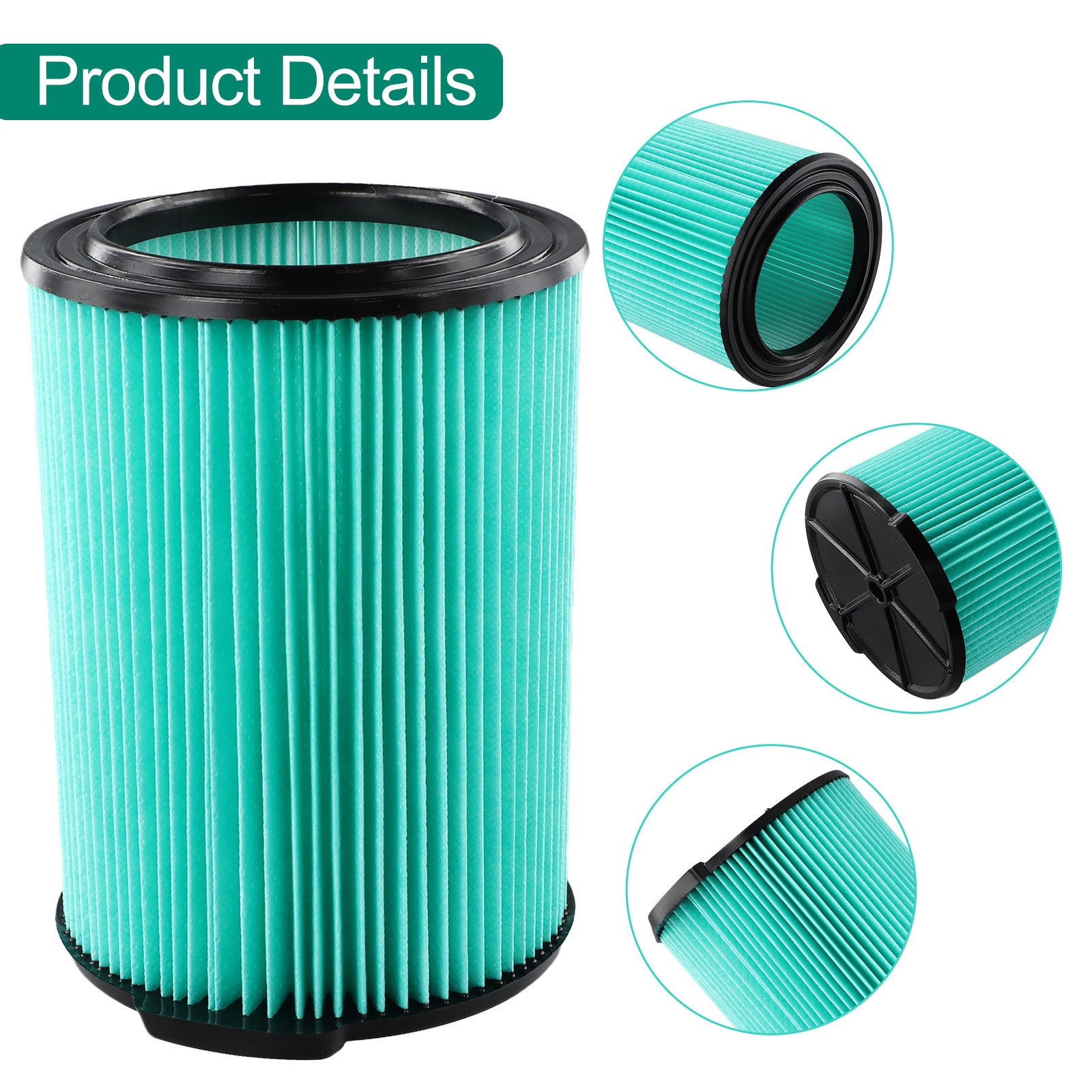 Vorteilspack VF3500 VF4000 VF5000 VF6000 Filter für Ridgid Staubsauger - Bild 45 von 50