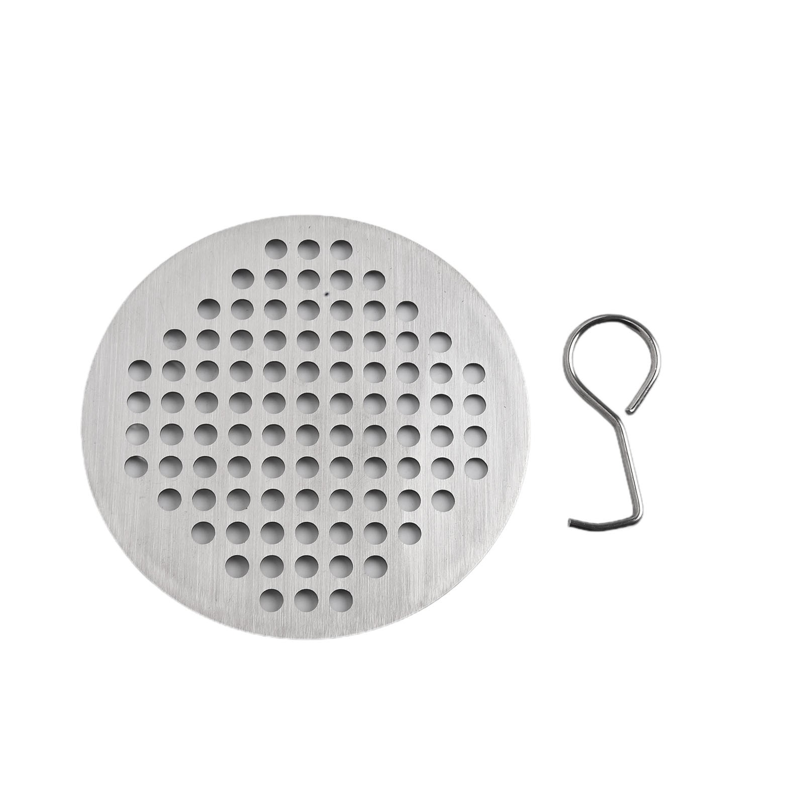 Anti Slip Round Stainless Steel Shower Drain Strainer Cover Hair Filter