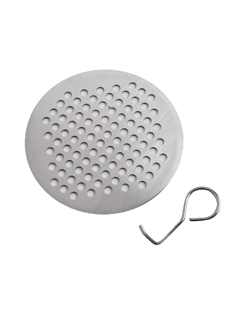 Anti Slip Round Stainless Steel Shower Drain Strainer Cover Hair Filter