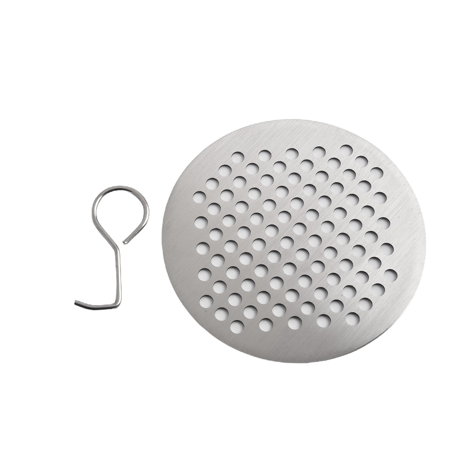 Anti Slip Round Stainless Steel Shower Drain Strainer Cover Hair Filter