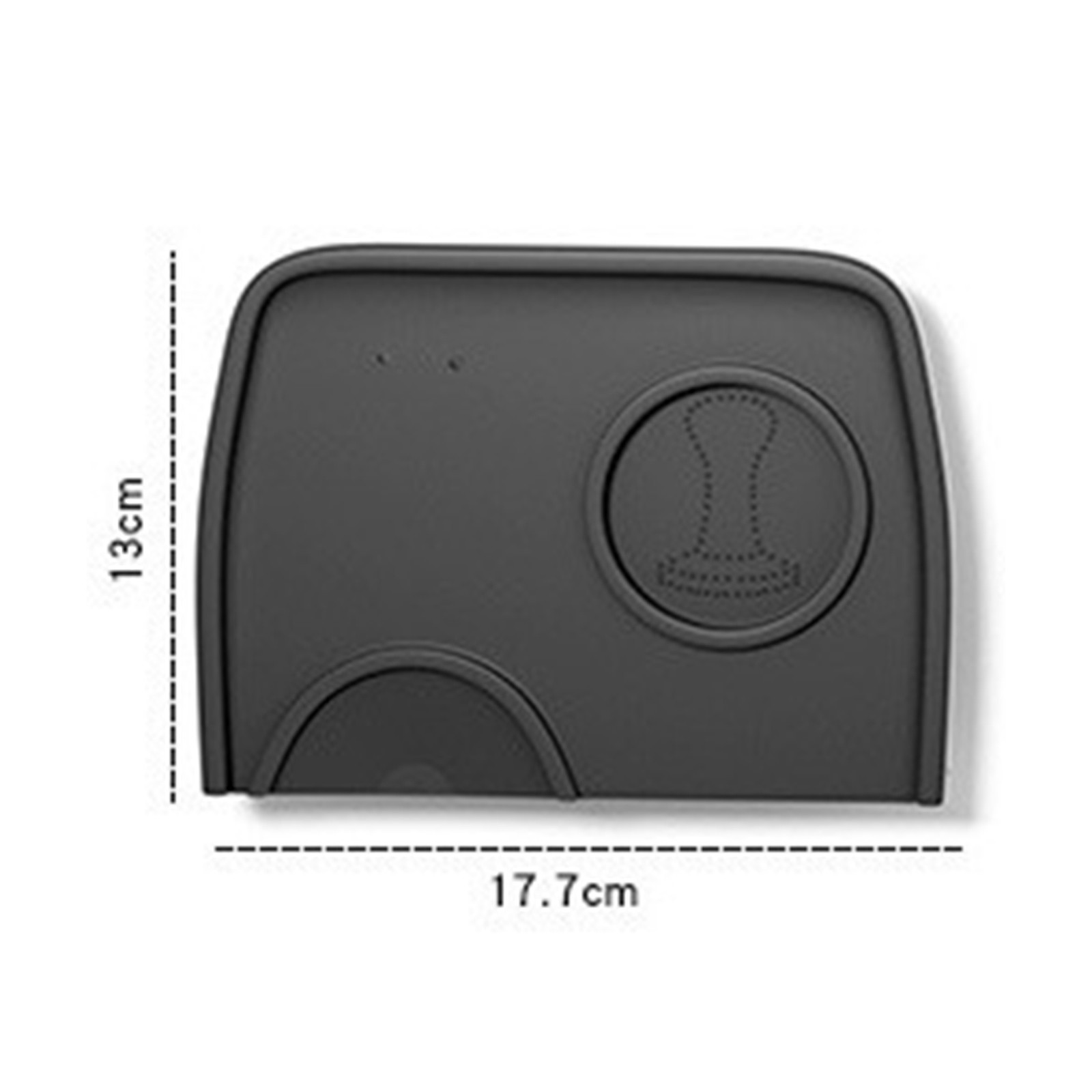 Tappetino manomissione caff�� in silicone antiscivolo cuscinetto ad angolo salva - Bild 14 von 14