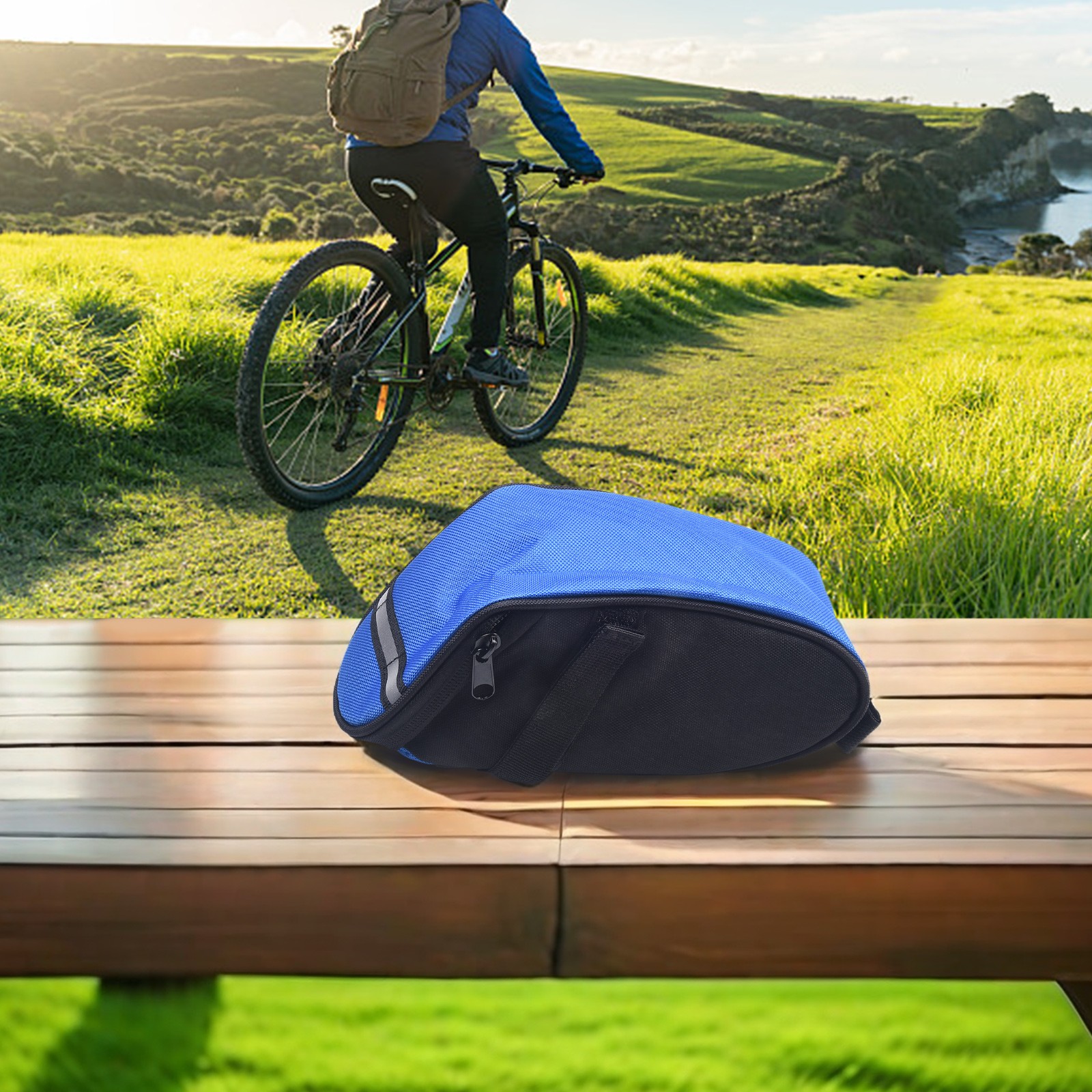 Bike Saddle Bag Bicycle Seat Bag Back Pocket For Taillights High vente Quality