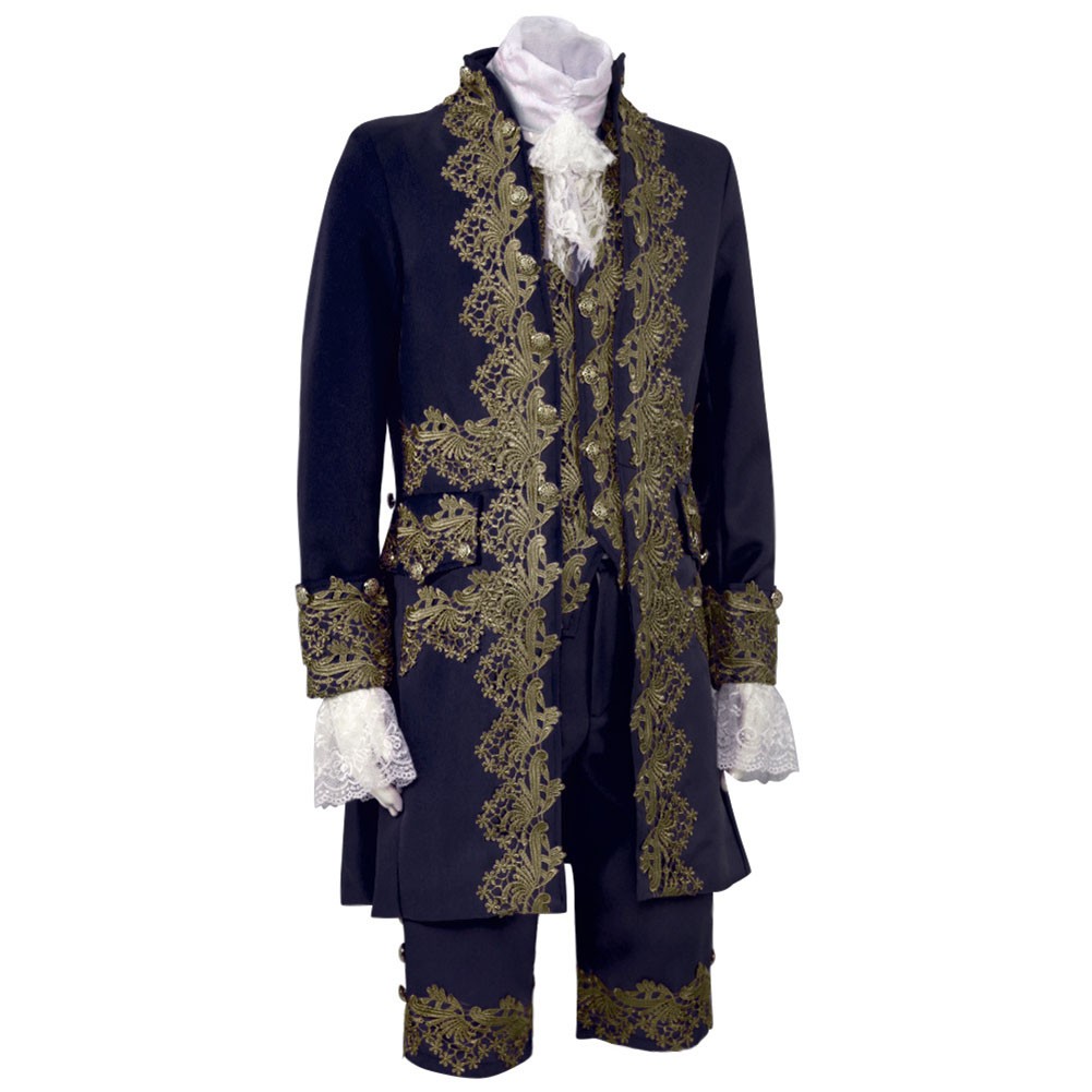 British Gentleman Cosplay Suit Renaissance Tudor Rococo Outfit for Men - Picture 62 of 77