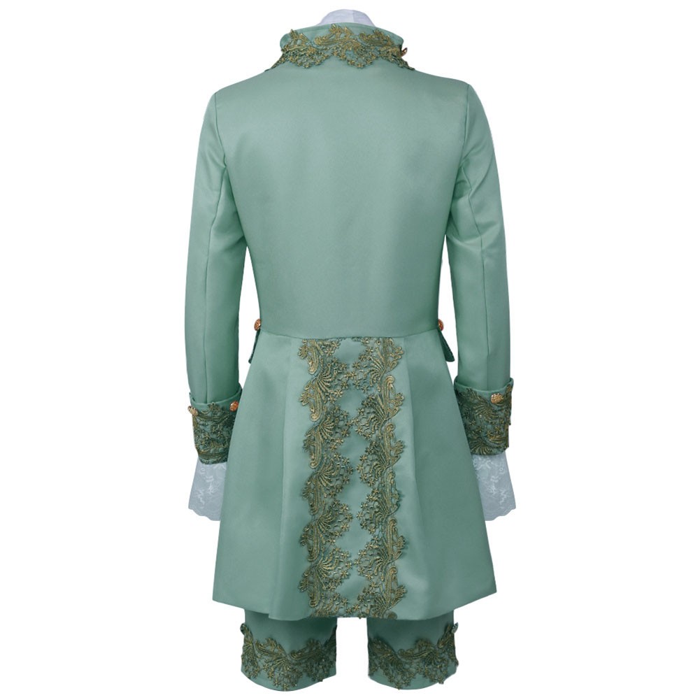 British Gentleman Cosplay Suit Renaissance Tudor Rococo Outfit for Men - Picture 53 of 77