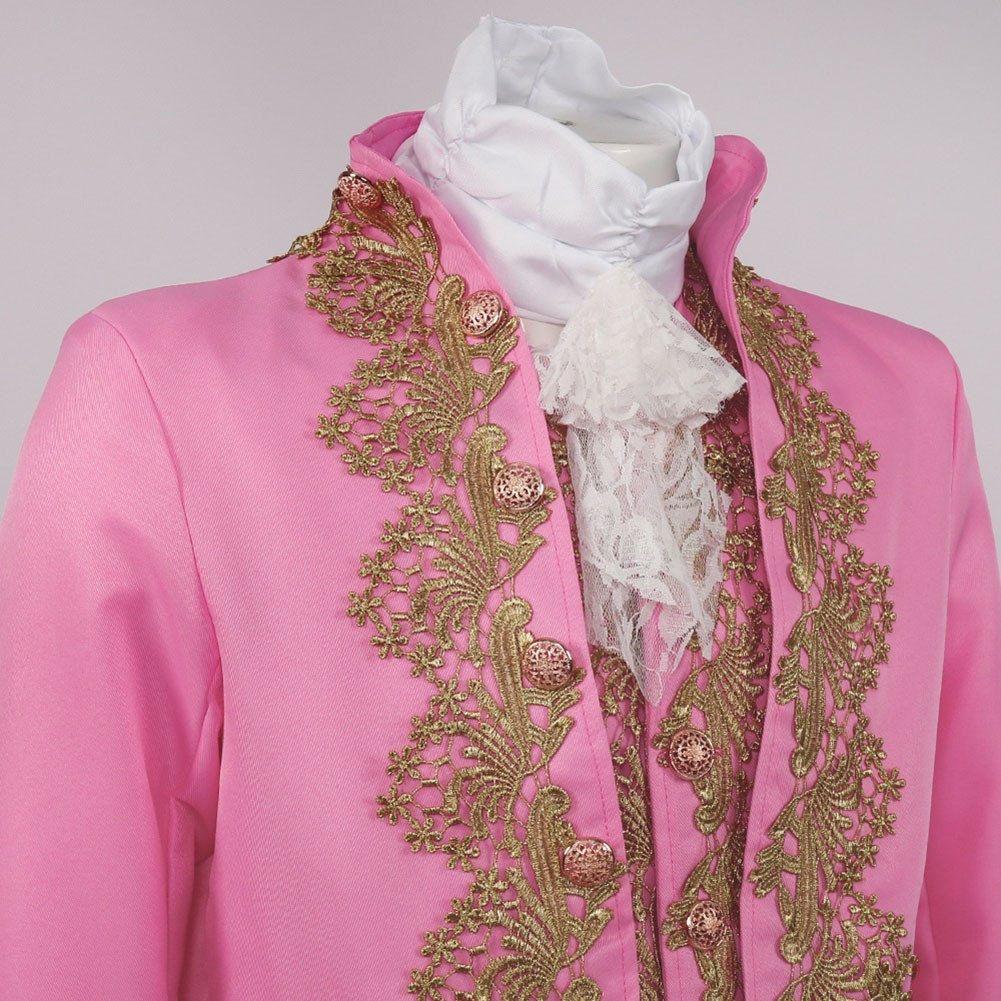 British Gentleman Cosplay Suit Renaissance Tudor Rococo Outfit for Men - Picture 45 of 77