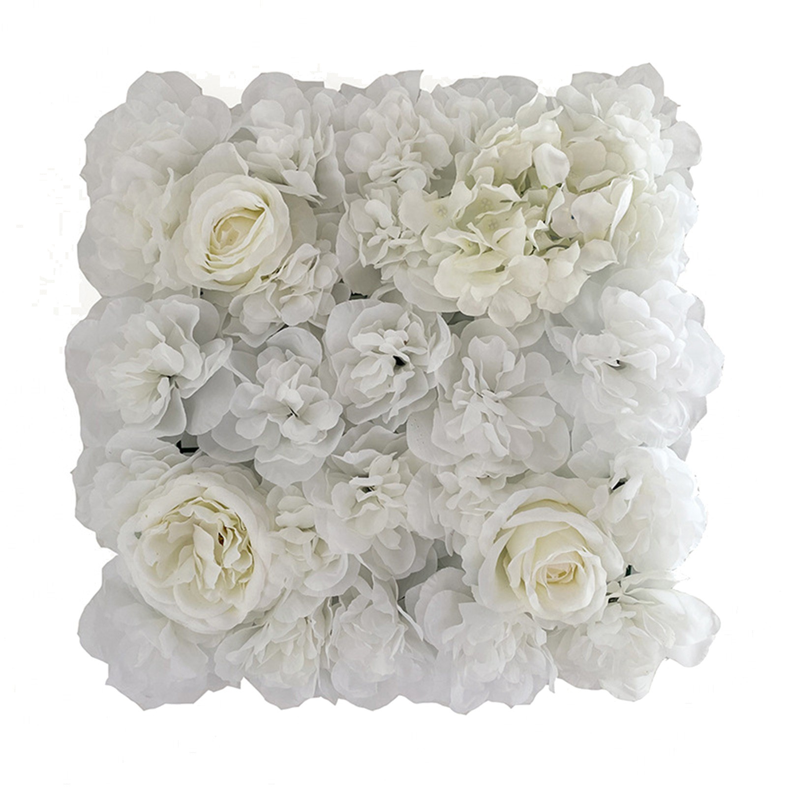 Elegant Silk Rose Flower Wall Panel for Wedding Backdrop or Home Decor