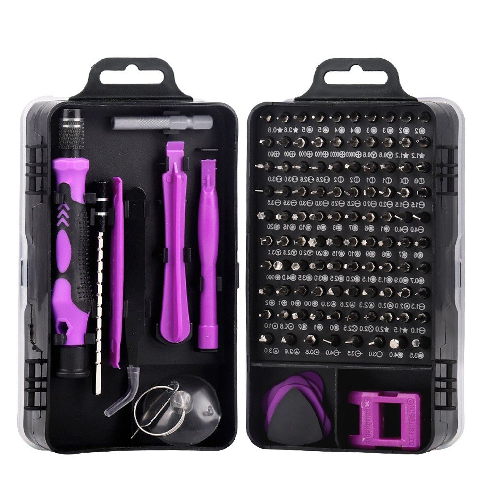 Ensemble tournevis de pr��cision pour r��paration ��lectronique 115 bits profess - Photo 12 sur 17