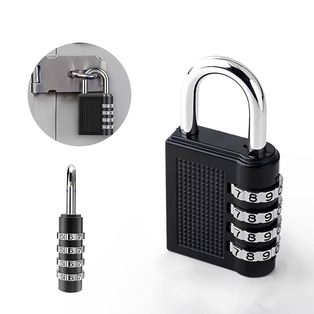 Combination Lock Digit Password Combination Padlock Instructions Design - Picture 81 of 90