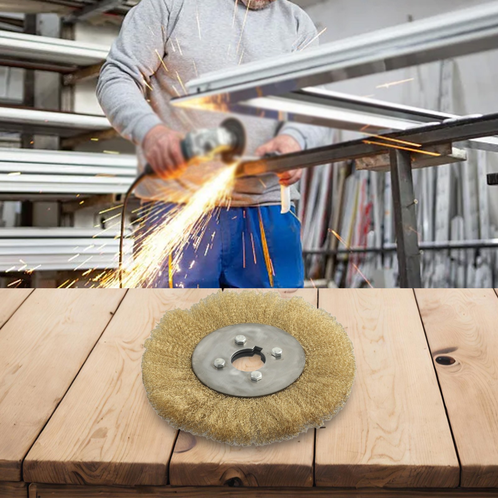 Pure Copper For Removing Metal Burrs Multiple Sizes 100/125/150/200/250mm - Picture 41 of 62