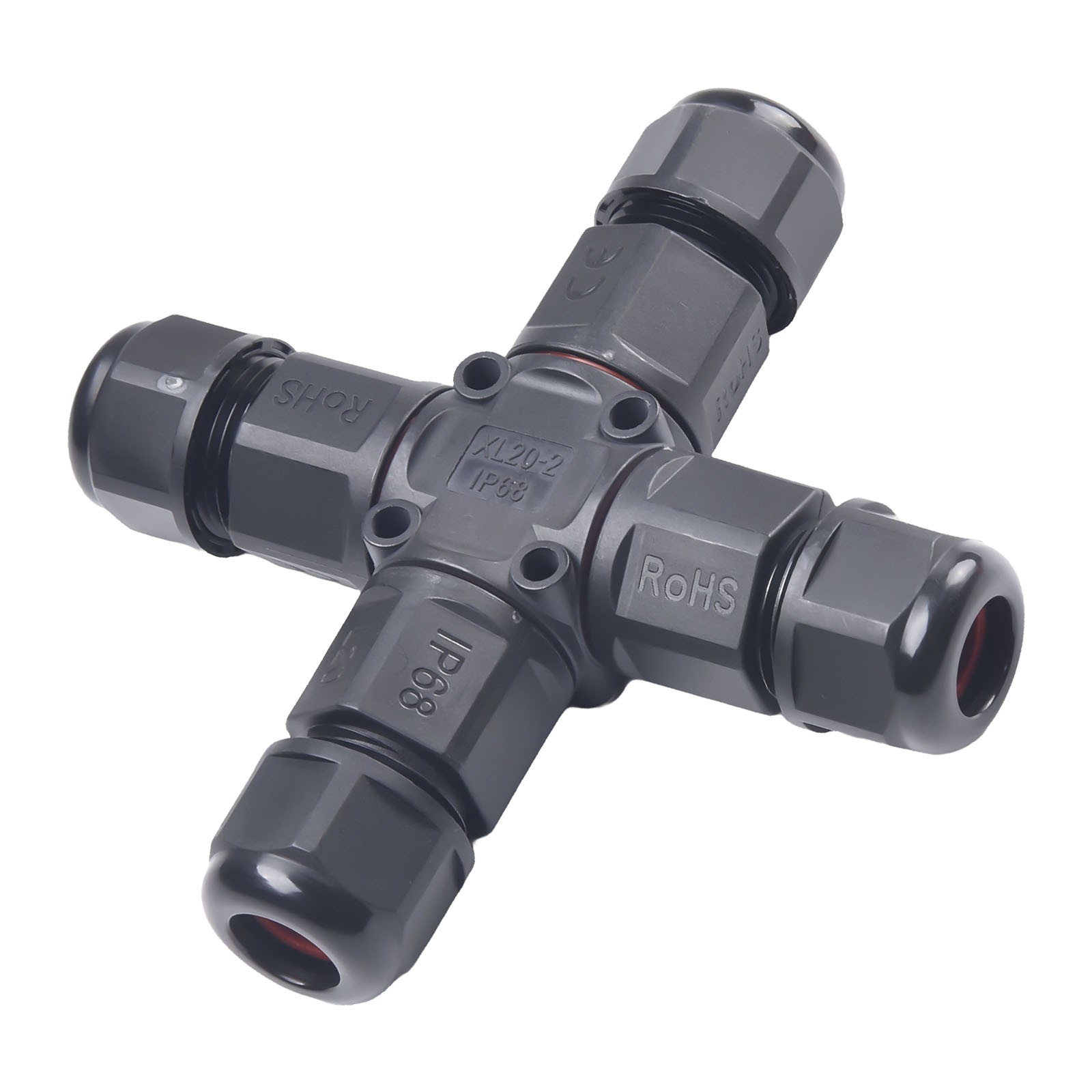 1*Connecteur 380V/20A pour Cordons d'alimentation IP68 PA66 2/3 cœurs (en option) 20A - Photo 17/24