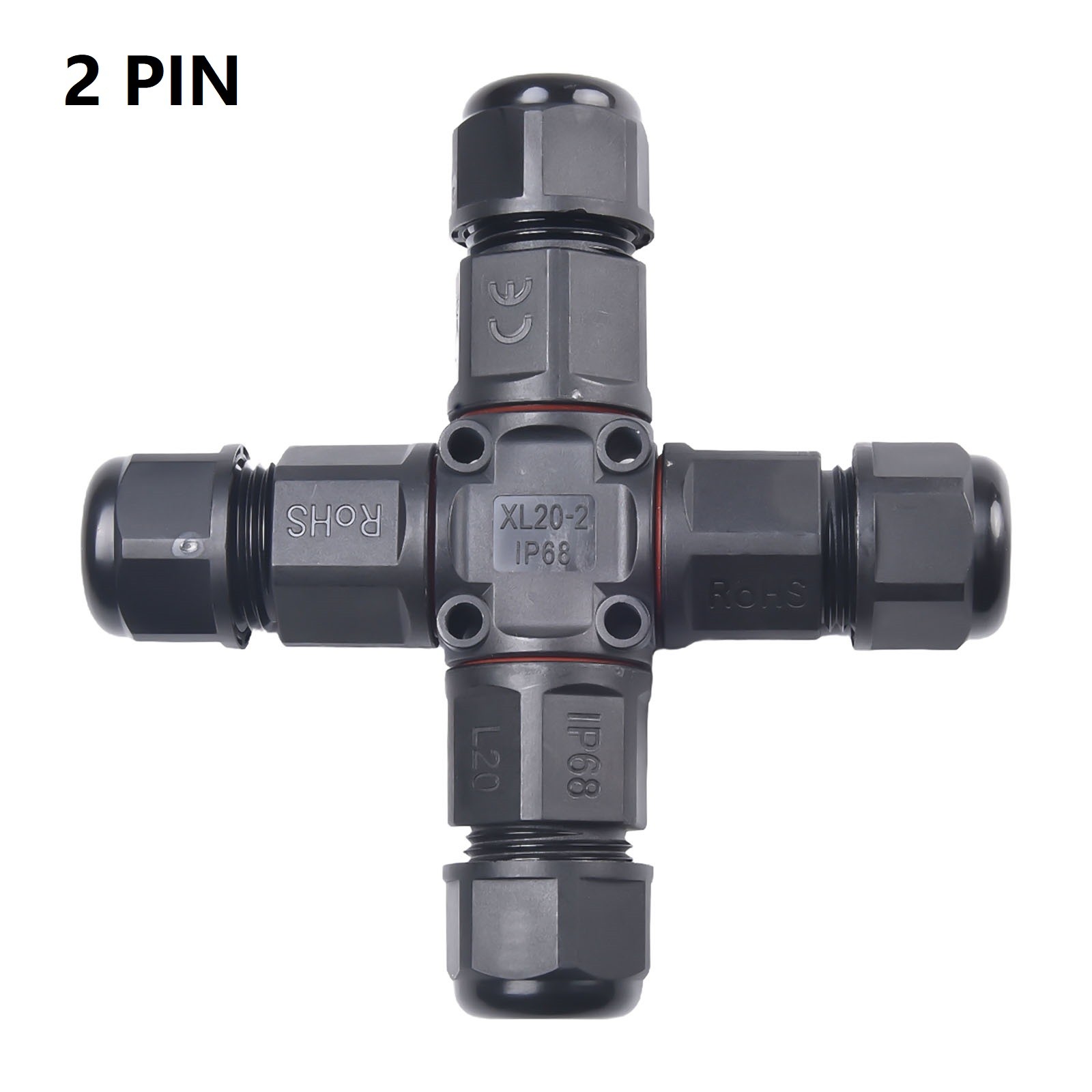 1*Connecteur 380V/20A pour Cordons d'alimentation IP68 PA66 2/3 cœurs (en option) 20A - Photo 24/24