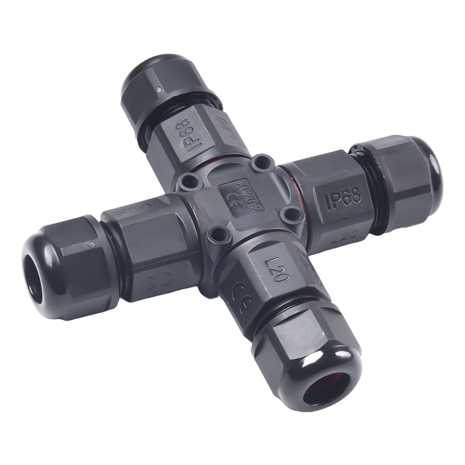 1*Connecteur 380V/20A pour Cordons d'alimentation IP68 PA66 2/3 cœurs (en option) 20A - Photo 23/24