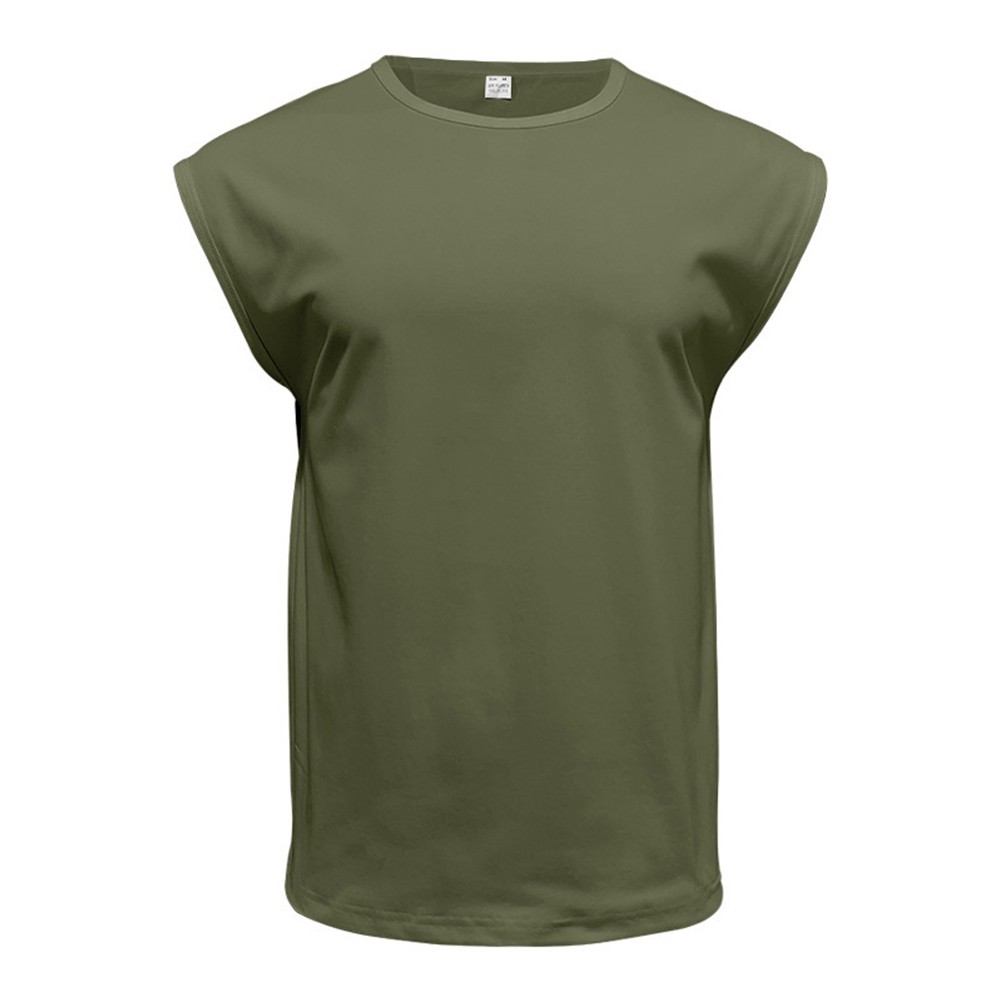 Wine Red Men's Sleeveless Tank Tops Gym Sports Muscle Fitness Undershirt - Picture 35 of 35