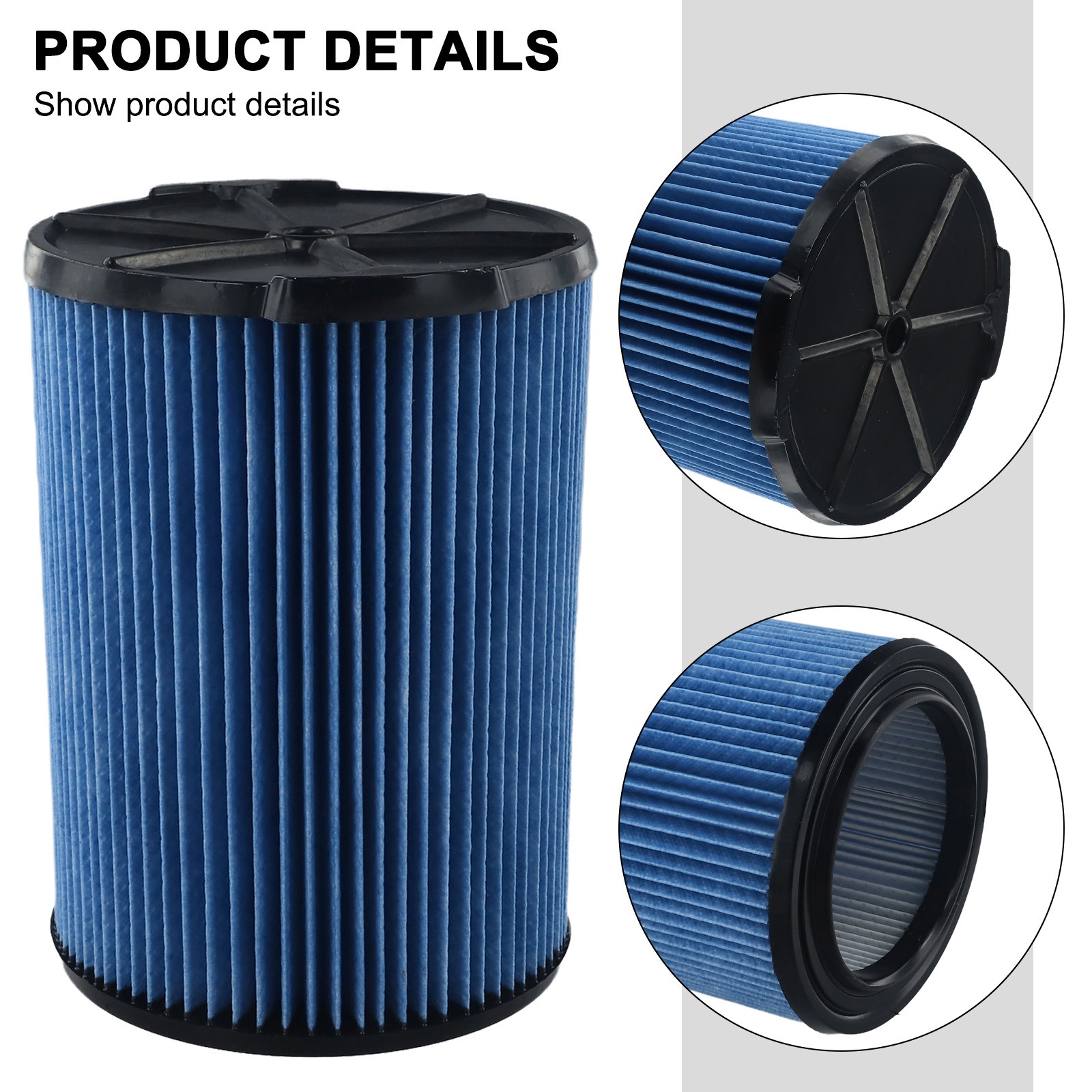 Vorteilspack VF3500 VF4000 VF5000 VF6000 Filter für Ridgid Staubsauger - Bild 32 von 50