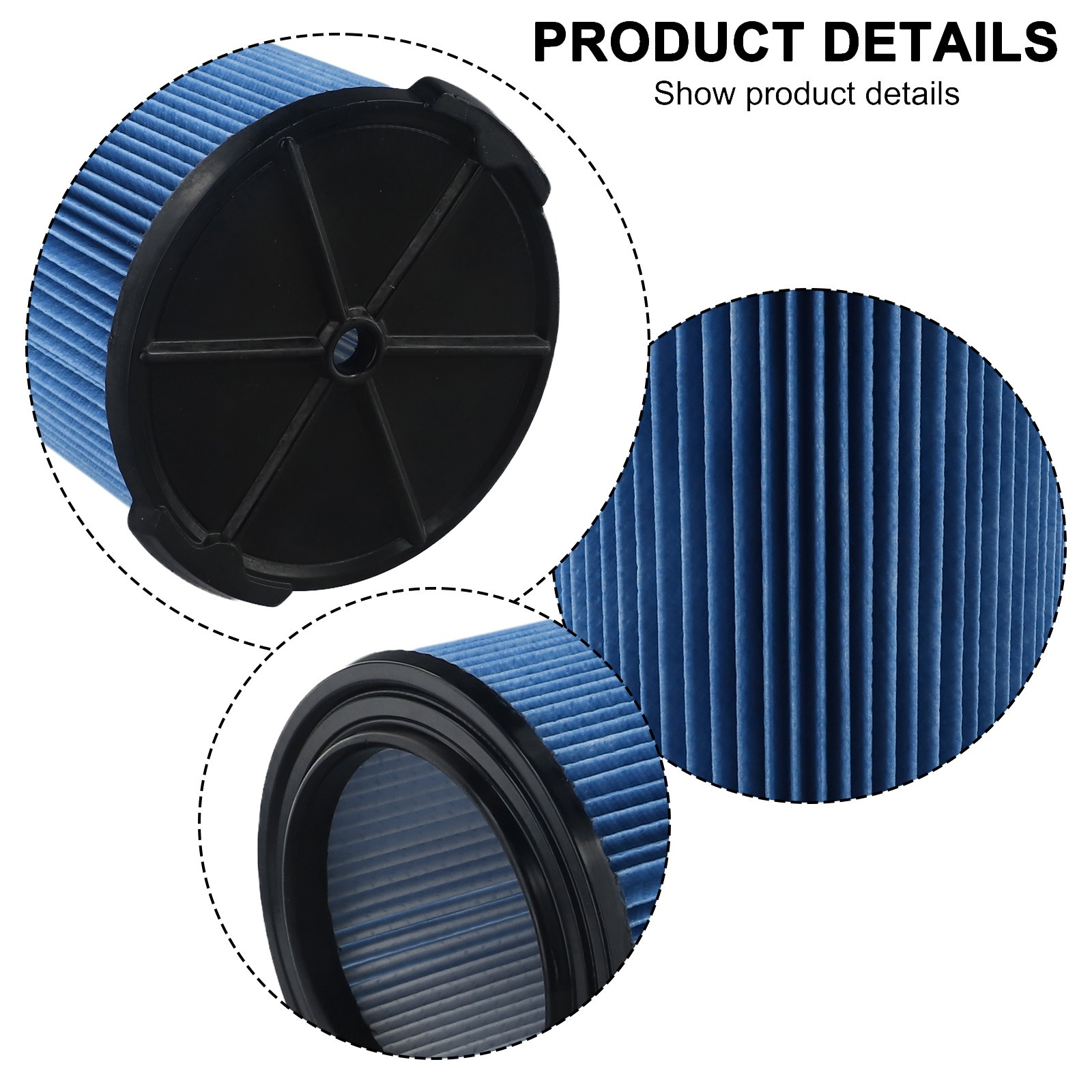 Vorteilspack VF3500 VF4000 VF5000 VF6000 Filter für Ridgid Staubsauger - Bild 31 von 50