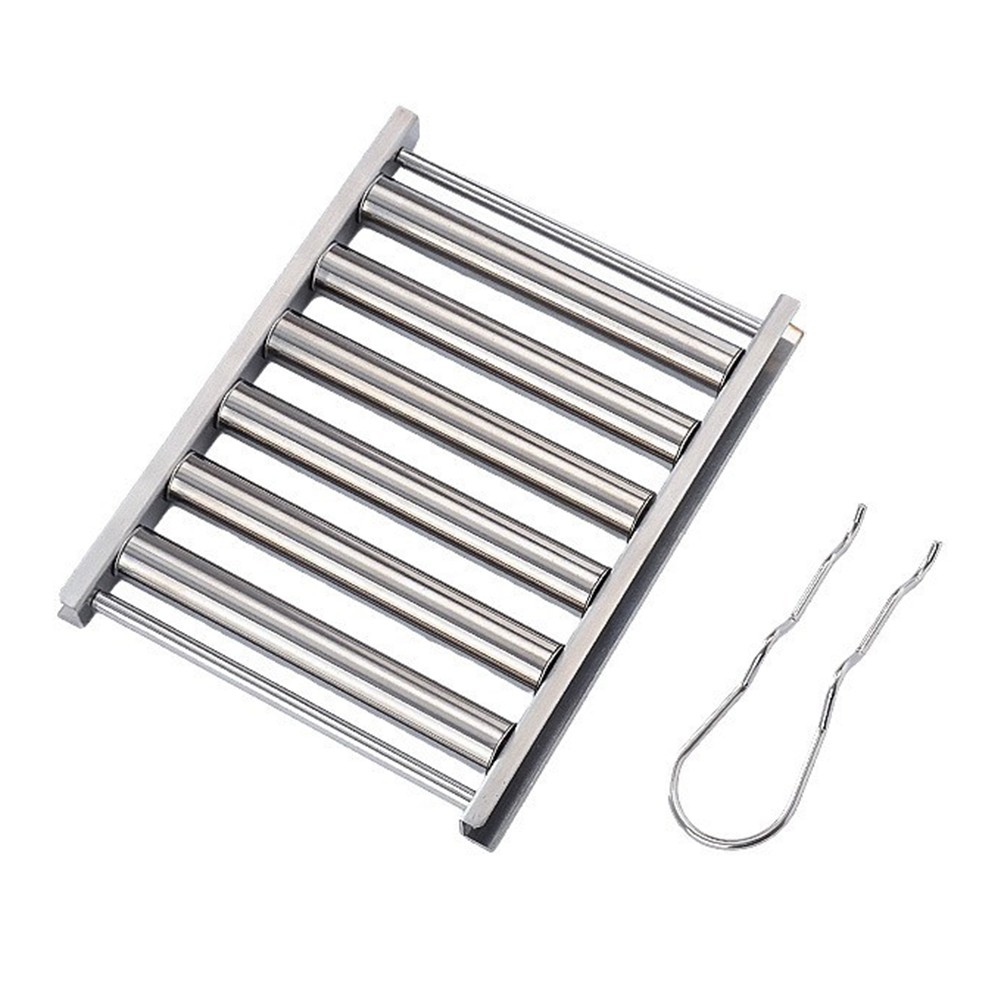 Roller Rack Hotdog Roller Grillers BBQ Tools Hot Dog with Extra Long Handle