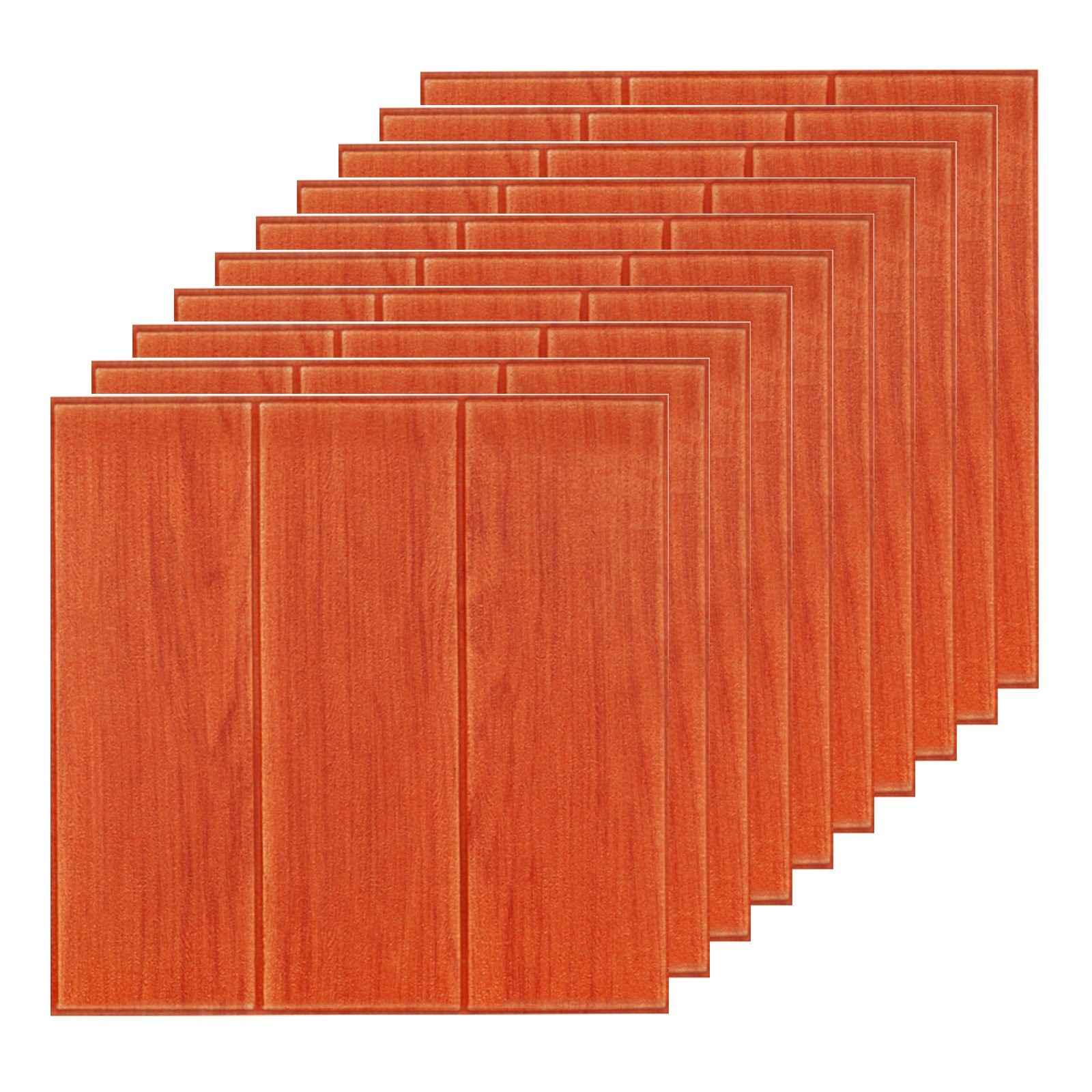 Waterproof Brick Wall Stickers Set of 20 Soft Foam Panels for Easy Installation