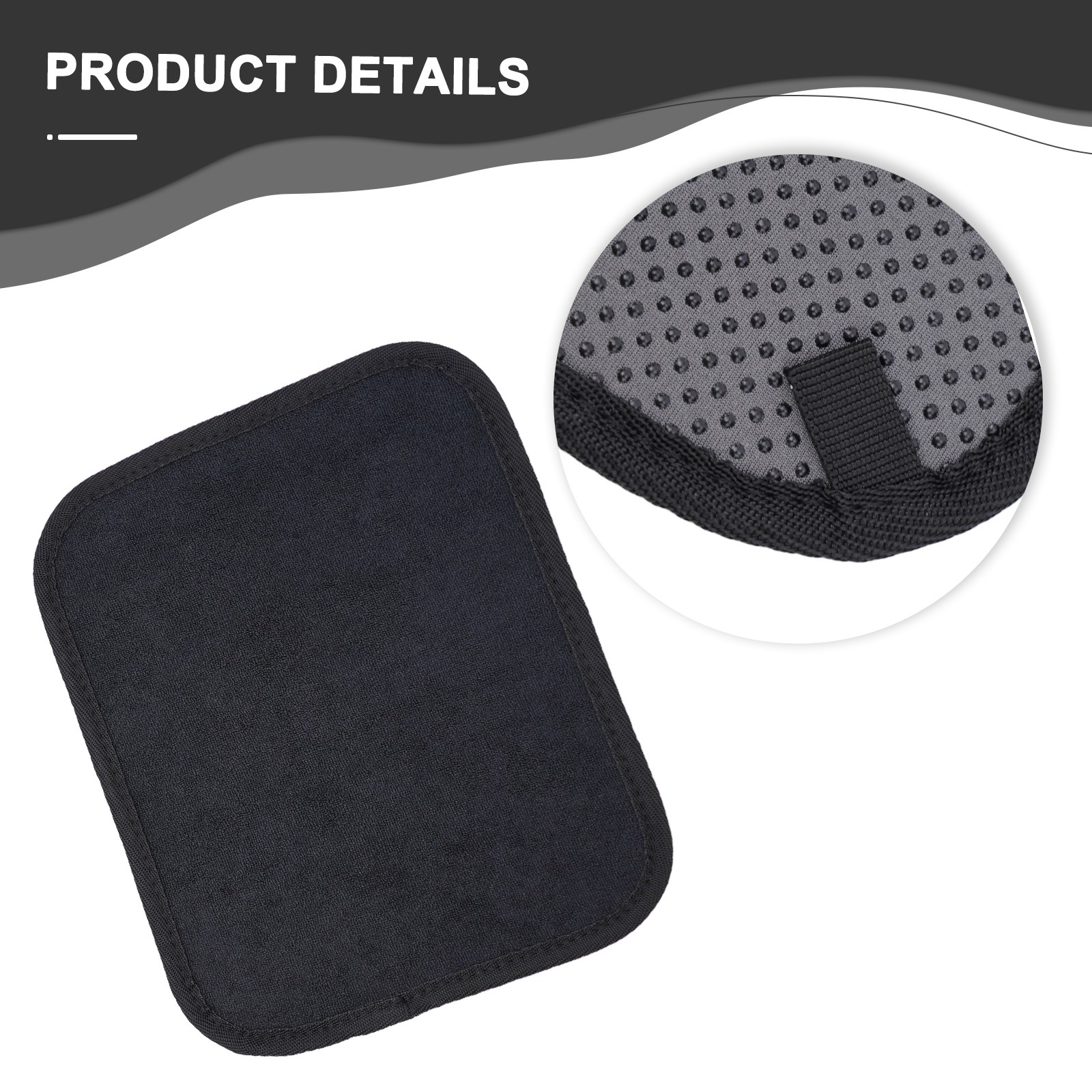 Bowling Ball Towel Cleaner Towel Anti-slip Black+Grey Epoxy Microfiber - Picture 14 of 42