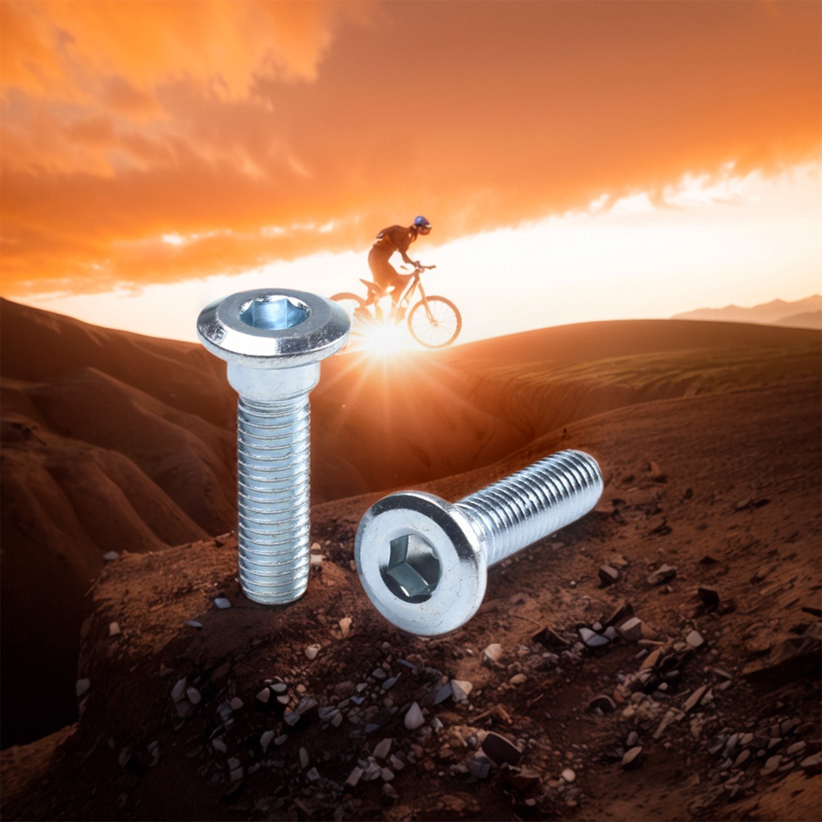 Boulons à douille hexagonale M8 boulons M8 vendu pour moto résistant à la chaleur h
