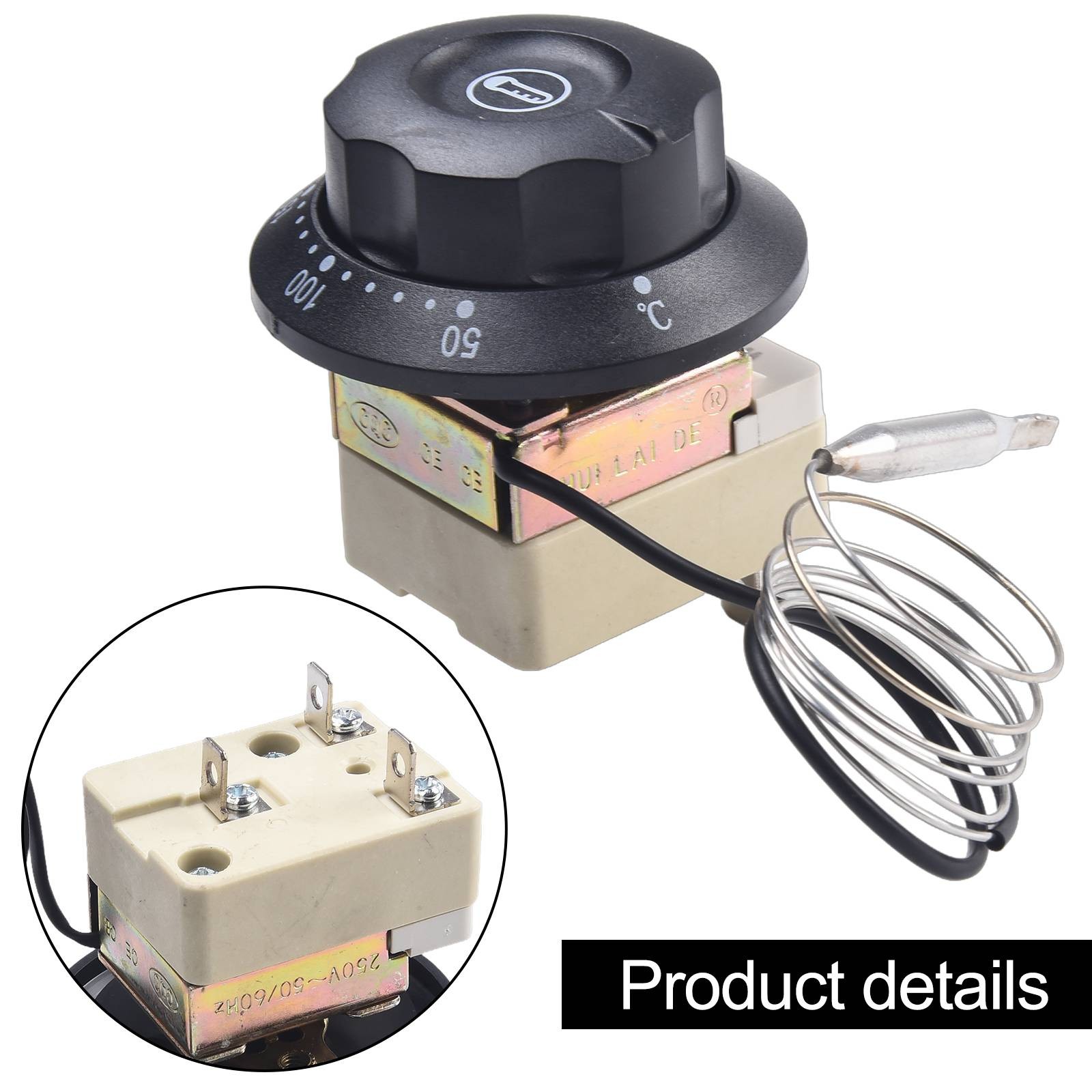 Knob Minimum Current Environmental Adaptability Temperature Control Range - Picture 23 of 25