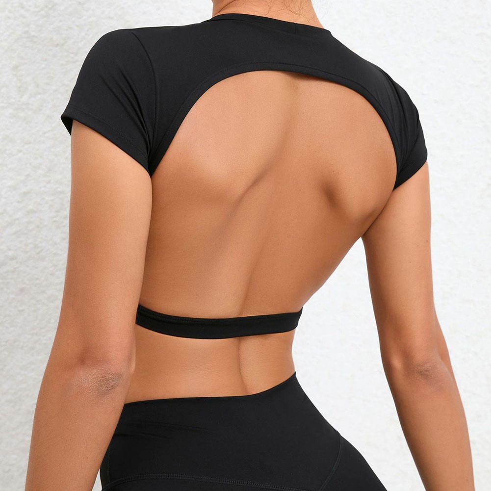 Sporternte Tops Sporthemden Sportlich Täglich Einfarbig Fitness Sportswear - Picture 19 of 23