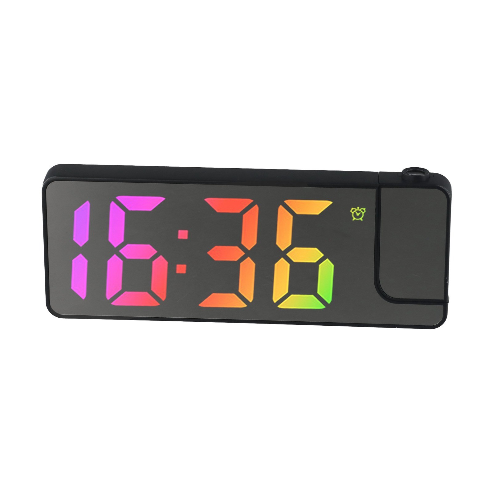 LED Projection Alarm Clock Display Temperature Sensing Electronic Clock