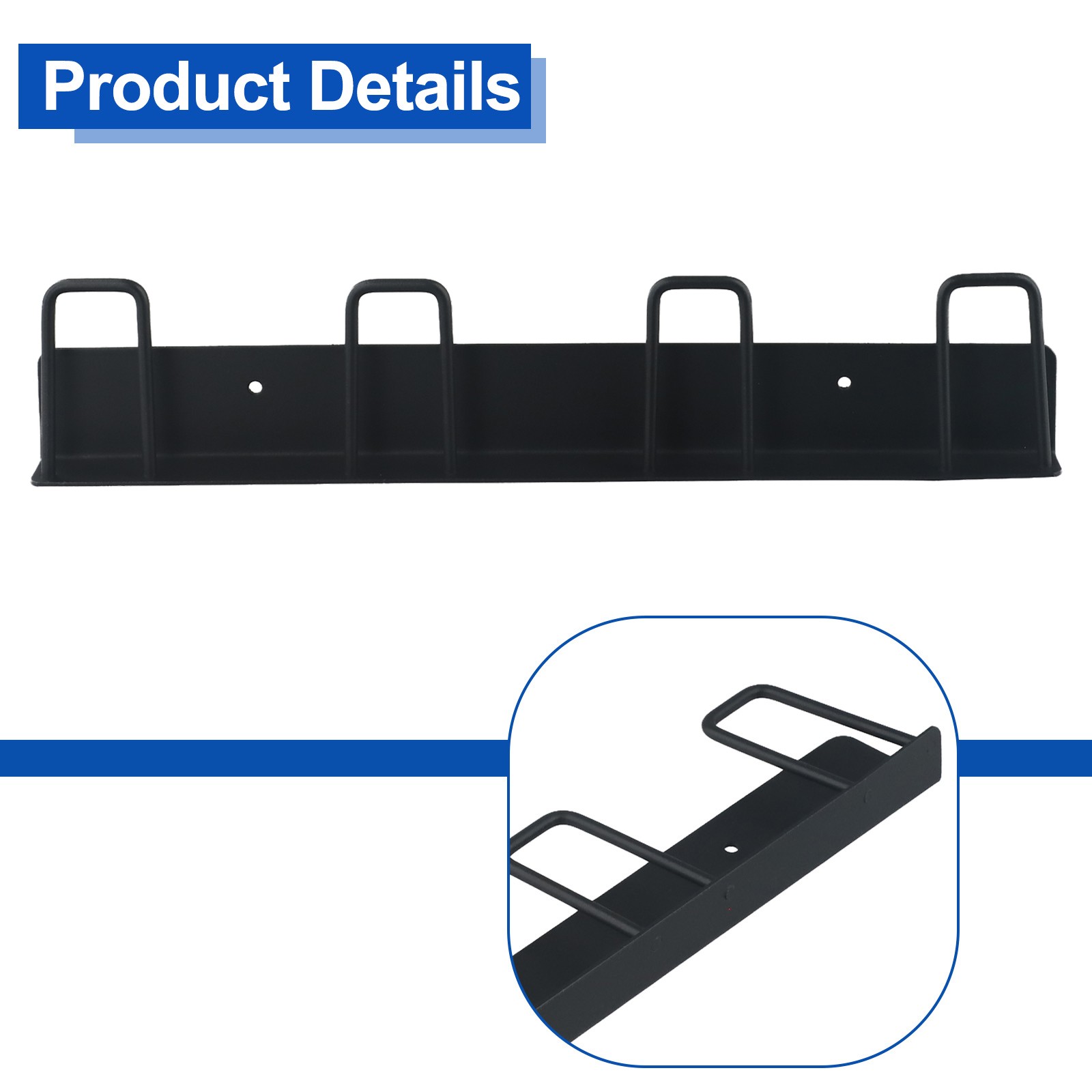 Upside Down Cup Hanger Rack Wall Mounted Coffee Mug Hooks Space Saving Design - Picture 44 of 59