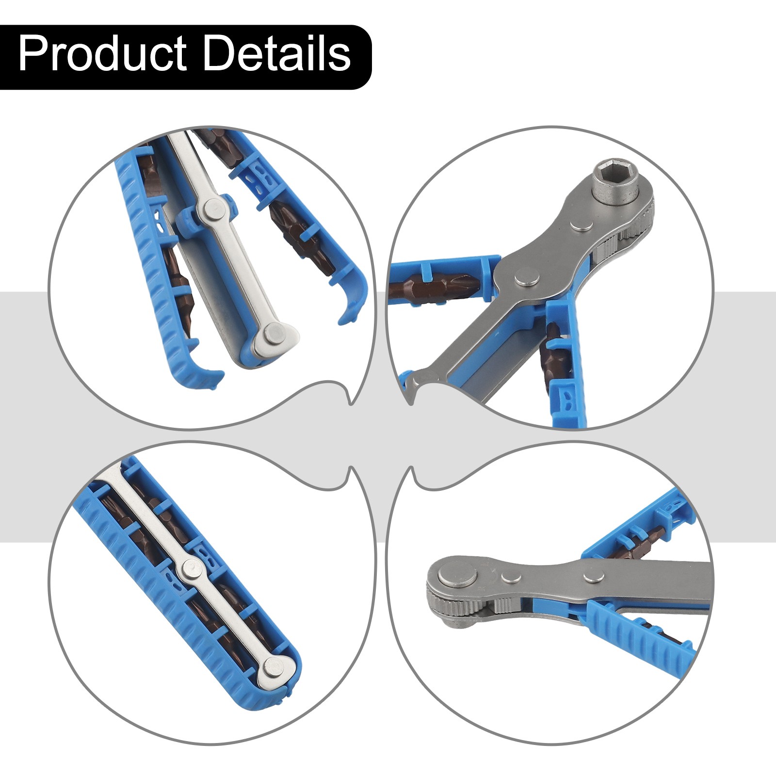 Bidirectional Ratchet Screwdriver with Comfortable Grip for Extended Use - Picture 36 of 62