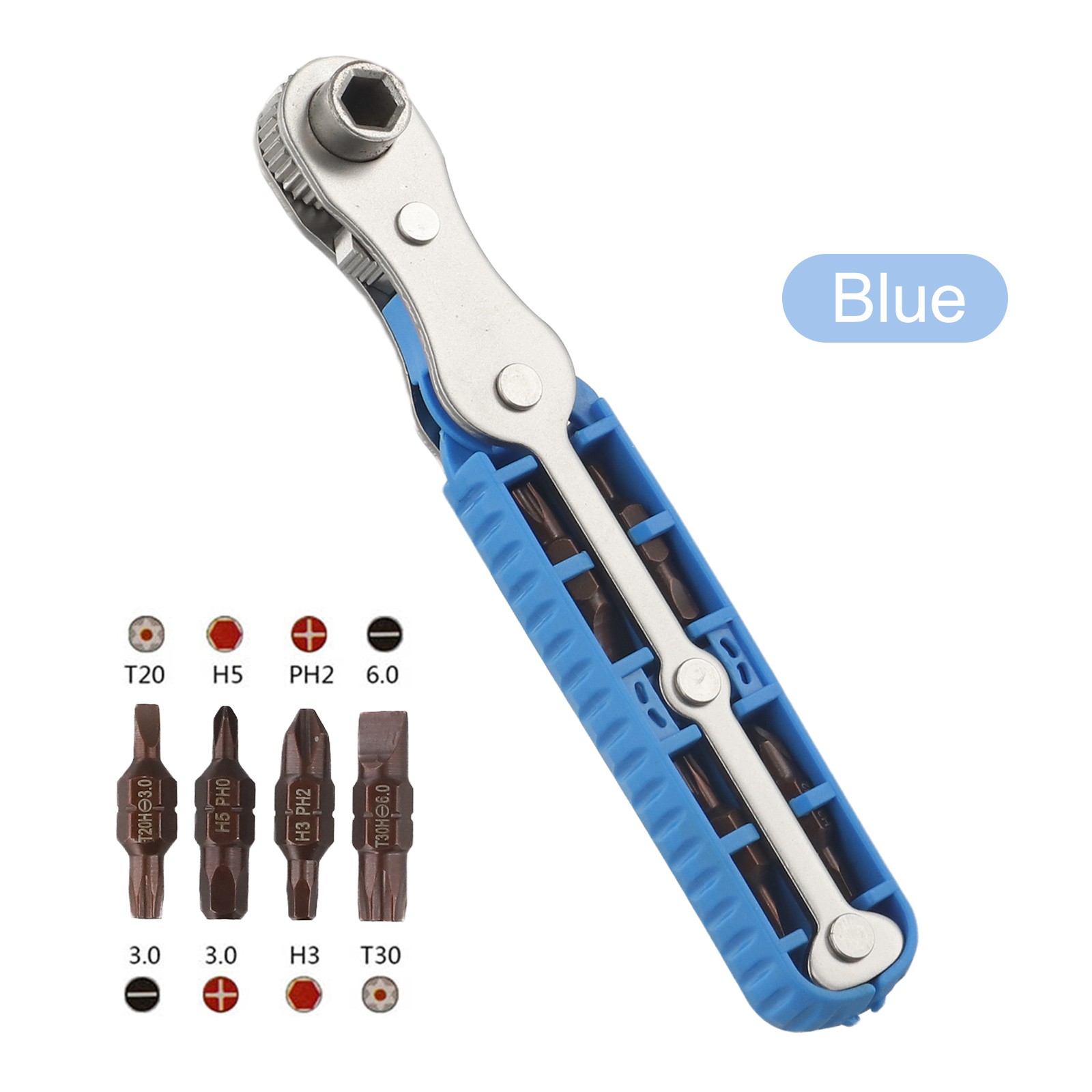 Bidirectional Ratchet Screwdriver with Comfortable Grip for Extended Use - Picture 32 of 62