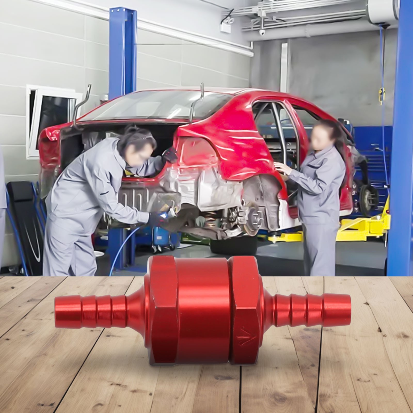 Valvola di ritegno non ritorno carburante multi misura per linea benzina diesel acqua carburante 1pz - Foto 27 di 73