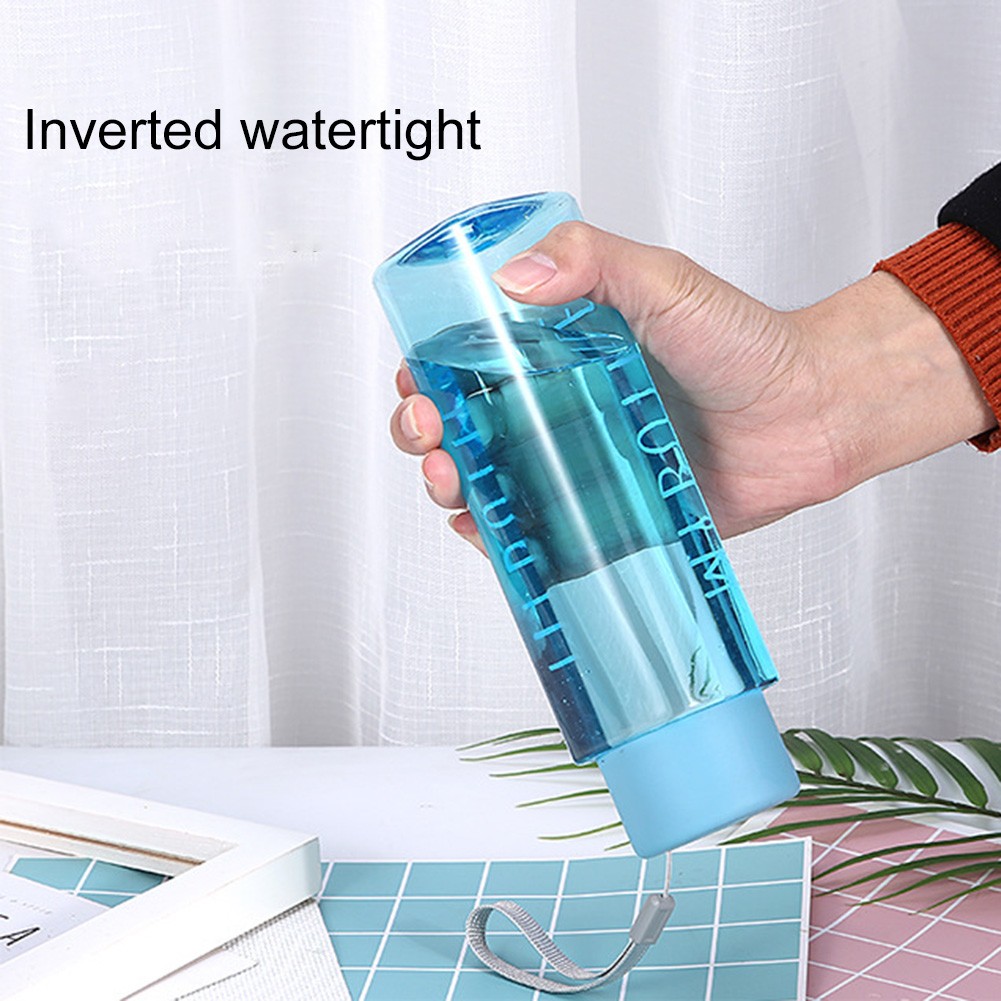 500ml Portable Water Bottle for Outdoor Sports Leak Proof Tea Partition - Picture 54 of 57